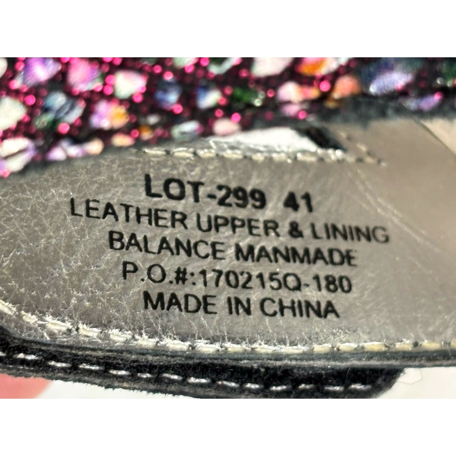 Vintage Alegria Loti Funtastic Slip-on Leather Wedge Sandal EU 41 10 Purple Snakeskin Women Size US 10 / IT 40 - 7 Thumbnail