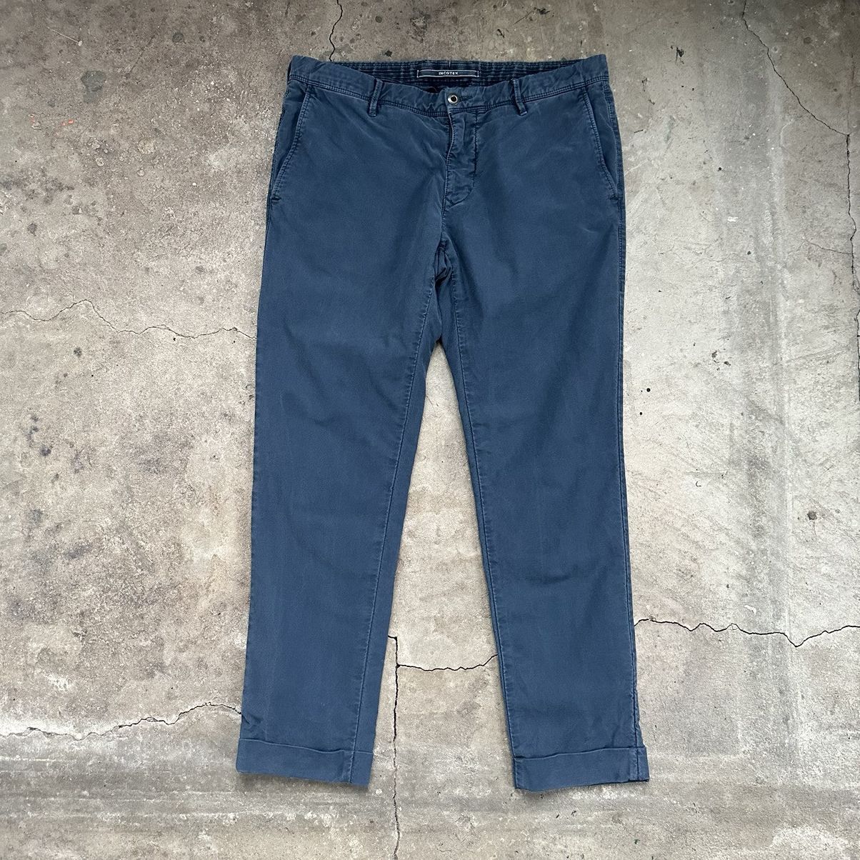 Incotex Incotex Beige Slacks Pants Size US 35 - 1 Thumbnail