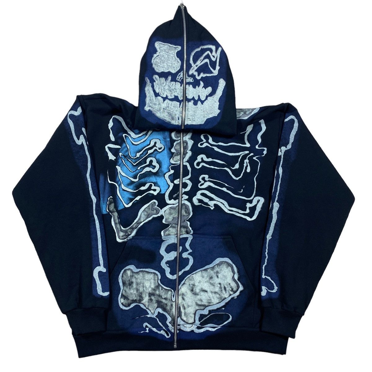 travis scott fragment skeleton hoodie