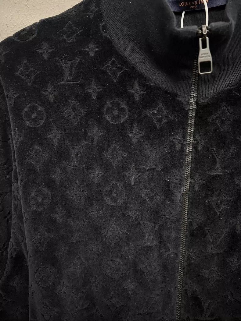 Louis Vuitton Louis Vuitton Louis Vuitton Black Velvet Jacket-2506 Size US XL / EU 56 / 4 - 3 Thumbnail