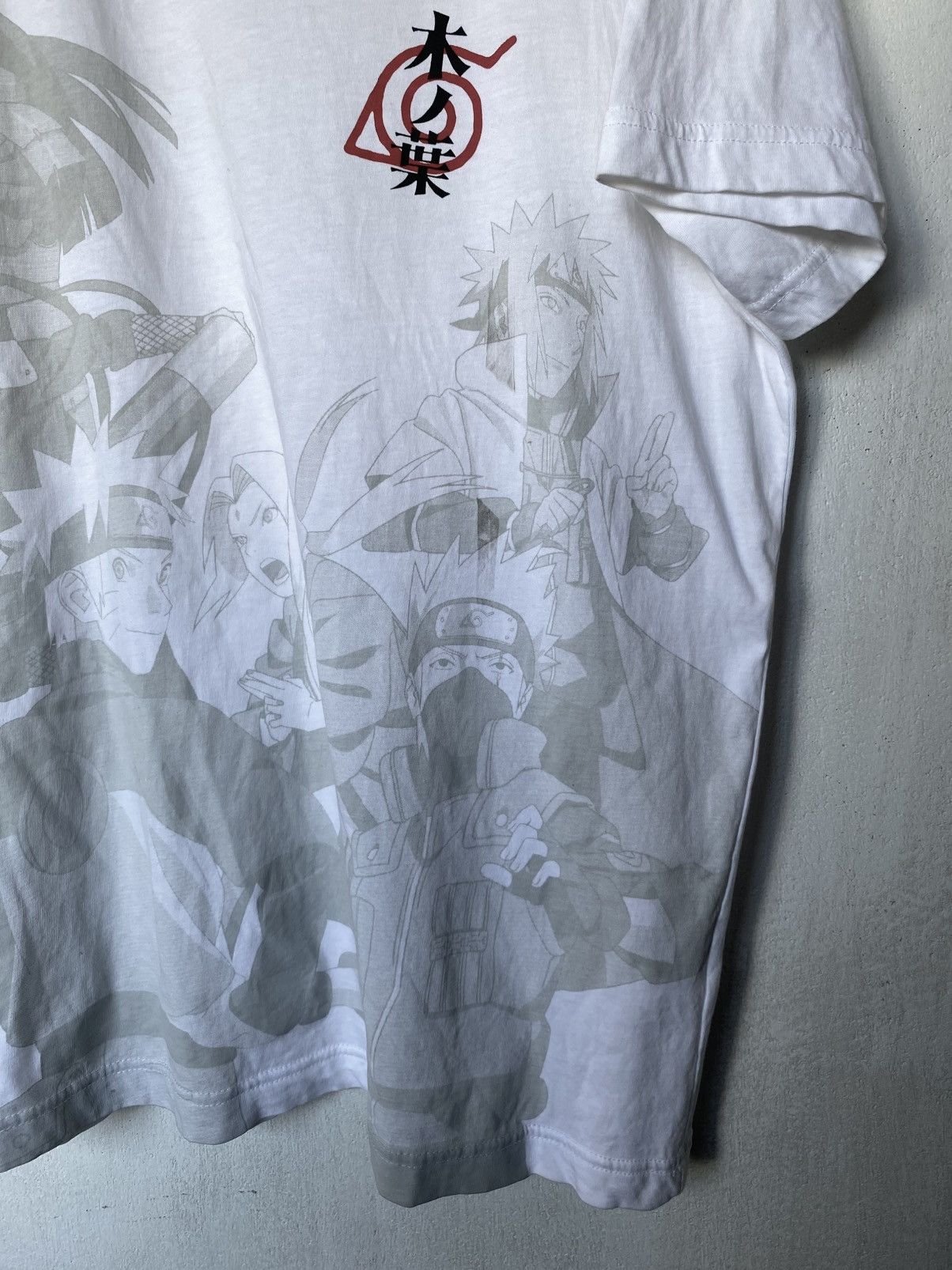 Anime RARE Naruto Konoha Team Tshirt Size US XL / EU 56 / 4 - 4 Thumbnail