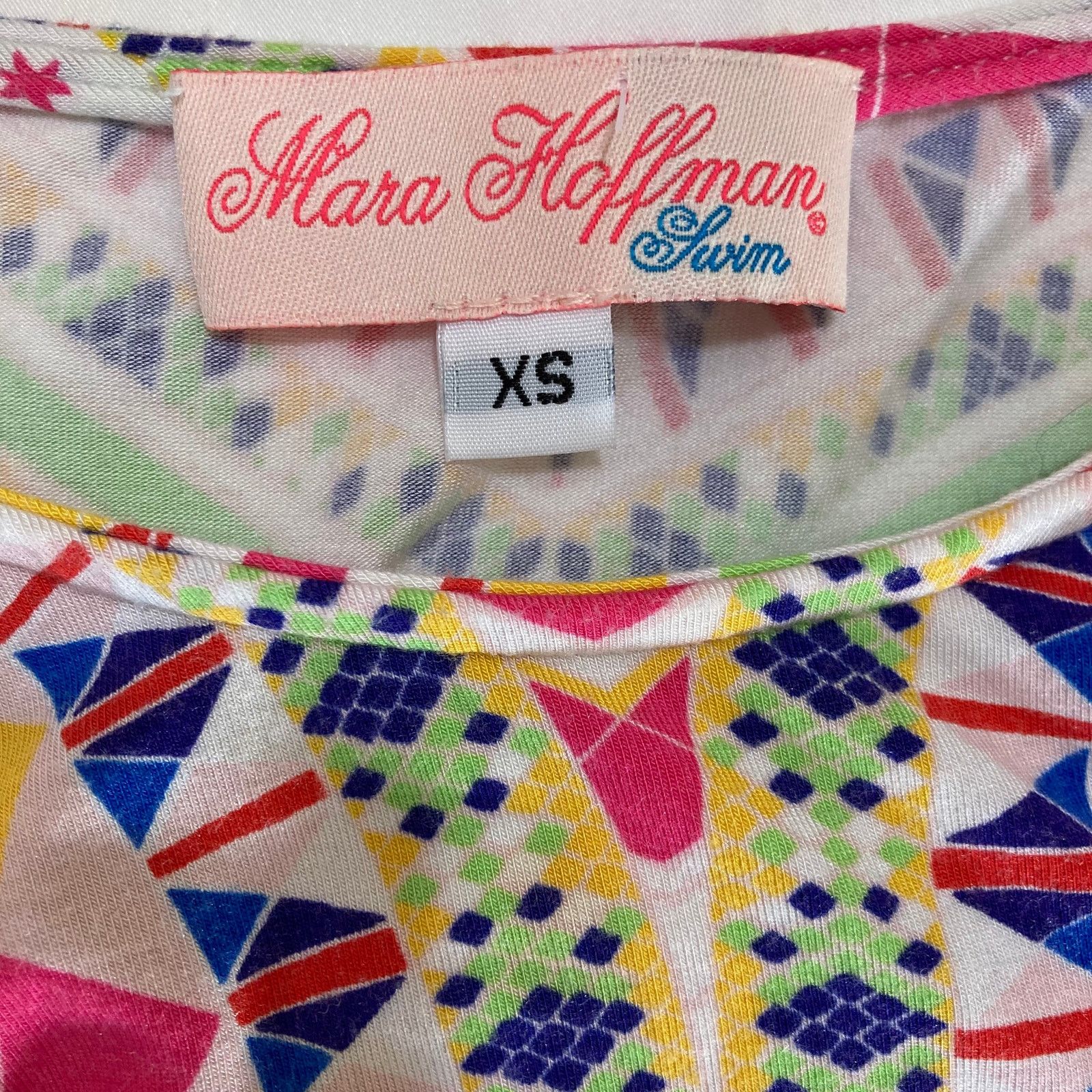 Mara Hoffman Mara Hoffmann tank dress swim cover up multicolor beach wear Size ONE SIZE - 2 Thumbnail