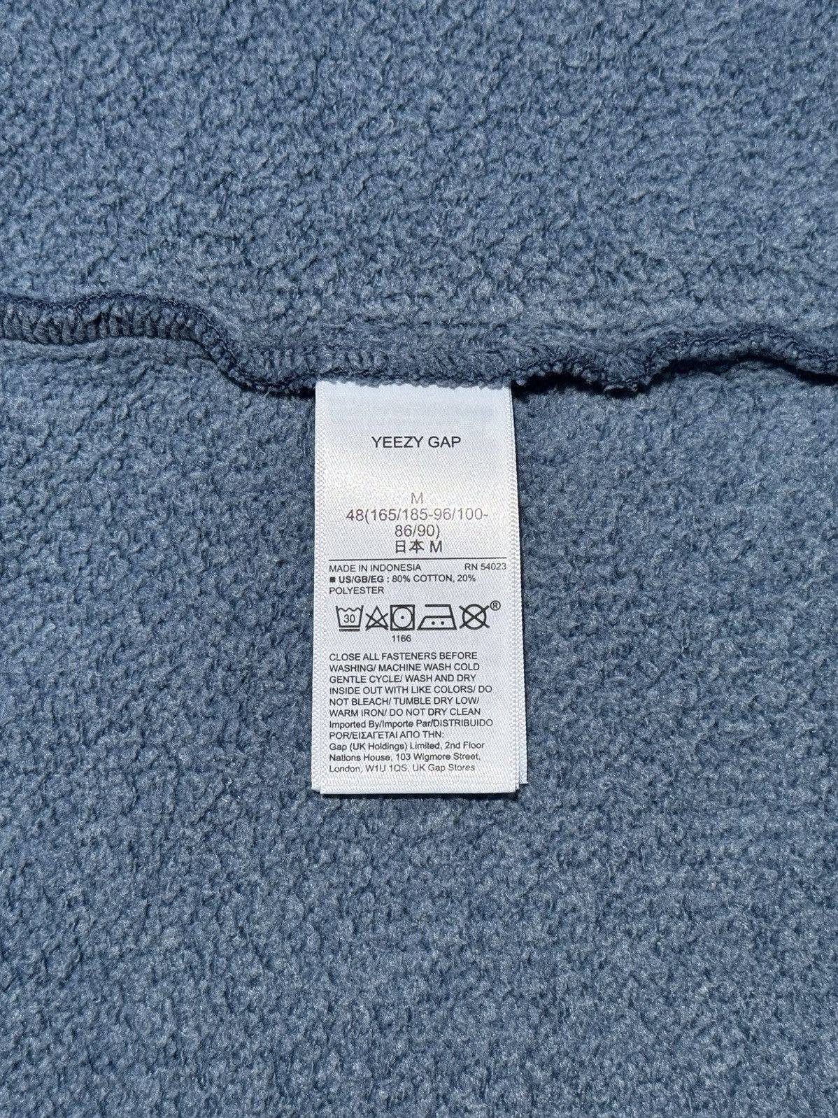 Gap × Yeezy Yeezy x Gap Yoke Fleece Shirt Size US M / EU 48-50 / 2 - 4 Thumbnail
