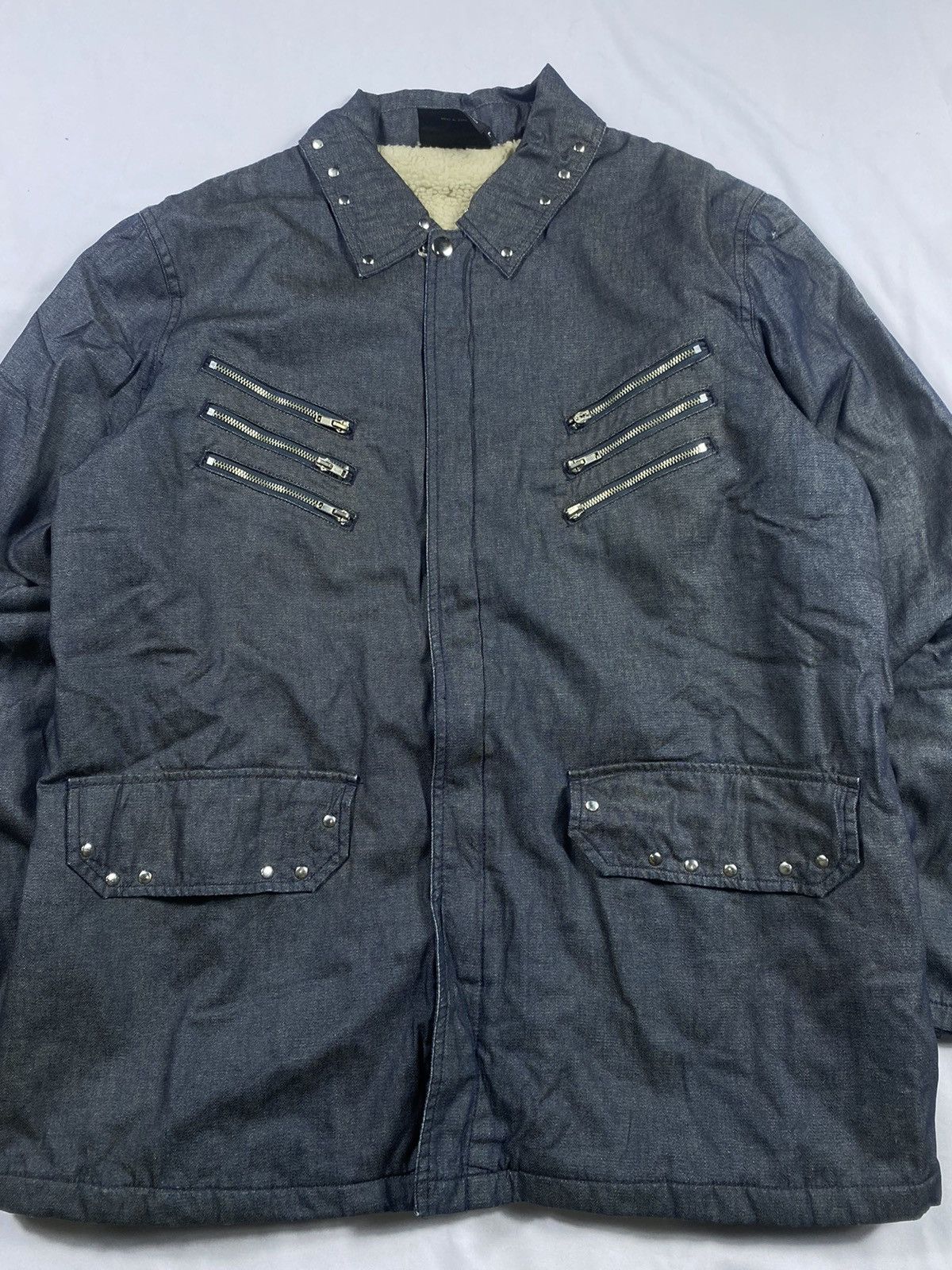 Japanese Brand Japanese Bad Boy fur jacket ifsix lgb style Size US L / EU 52-54 / 3 - 4 Thumbnail