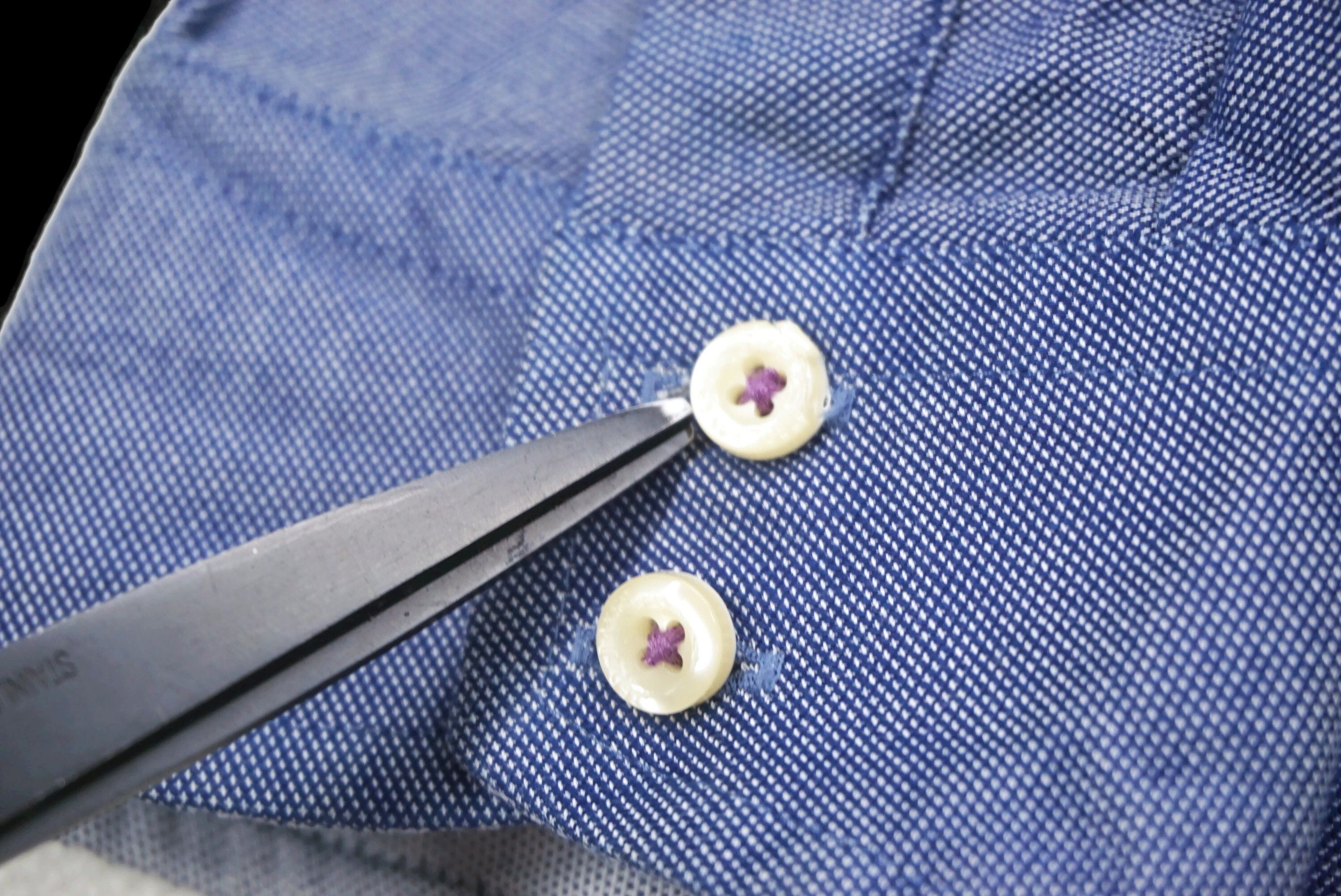 Ted Baker Endurance Spread Collar Button Down Shirt Size L Size US L / EU 52-54 / 3 - 9 Thumbnail