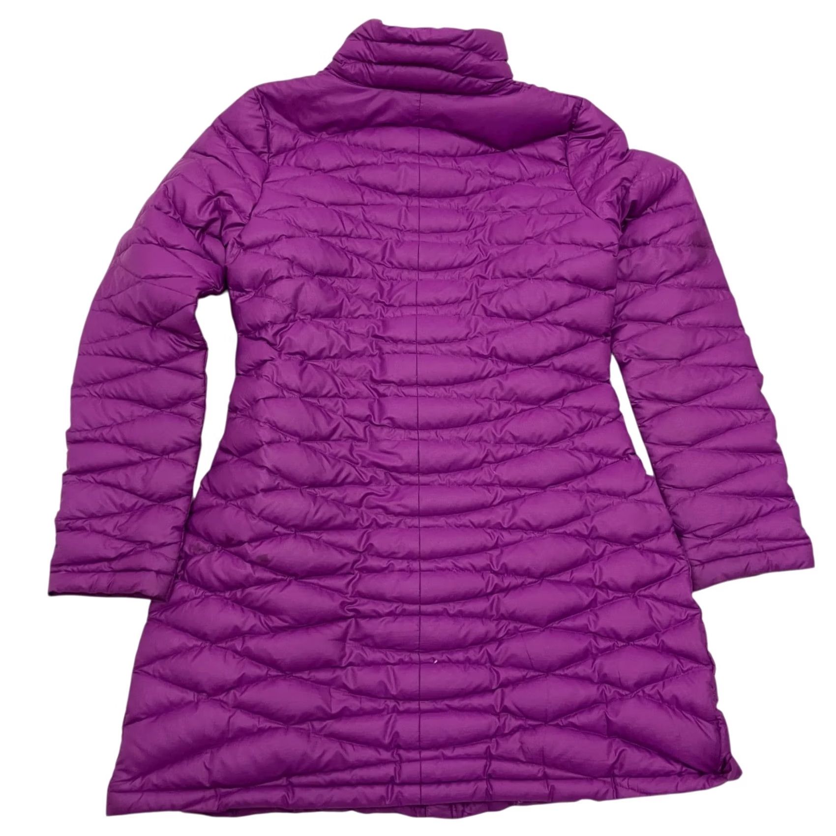 Patagonia Patagonia Jacket Womens Medium Purple Goose Down Lightweight Long Coat Size M / US 6-8 / IT 42-44 - 4 Thumbnail
