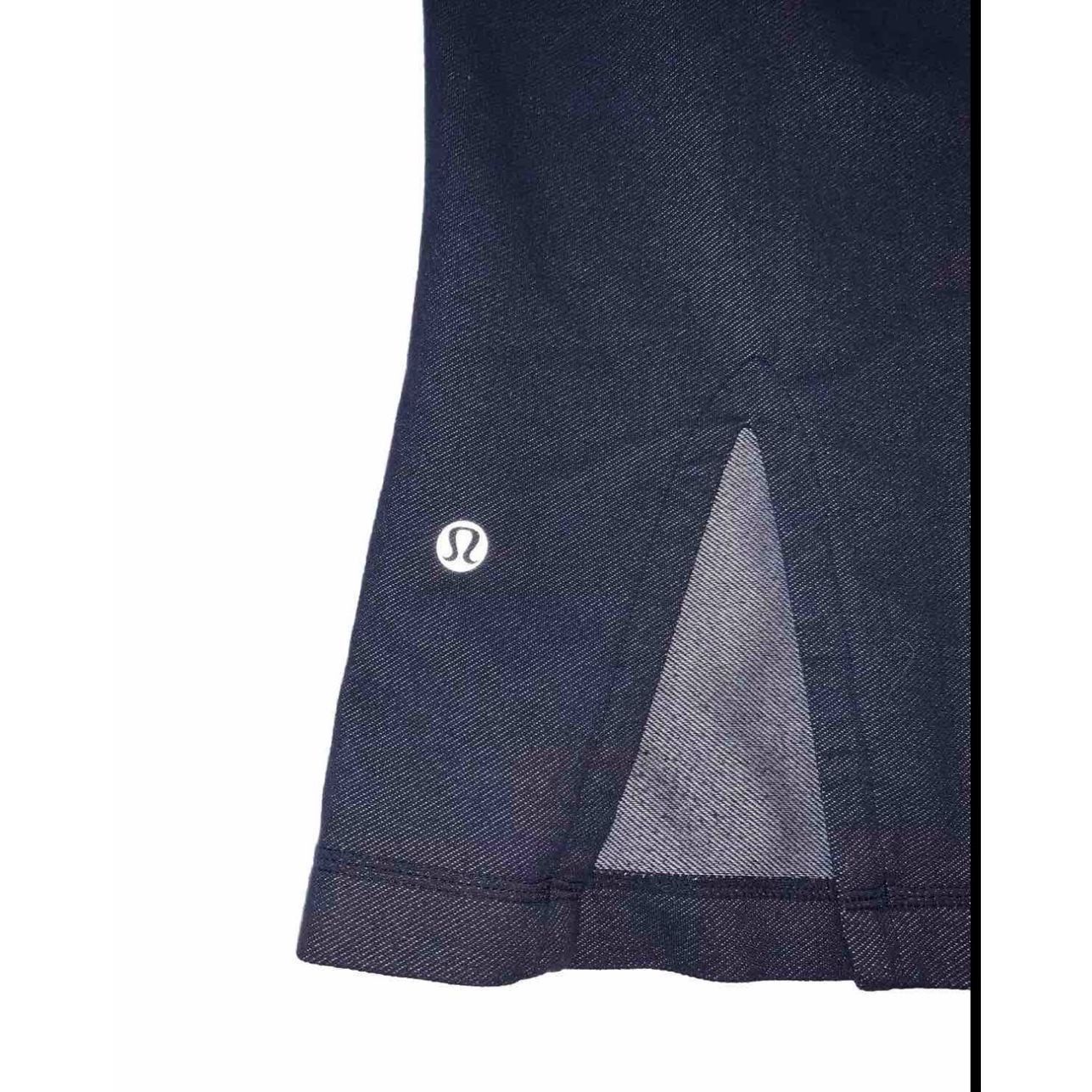 Lululemon Lululemon Leggings Women's 6 Blue Athletic Work Out Slit Cap Size 28" / US 6 / IT 42 - 3 Thumbnail