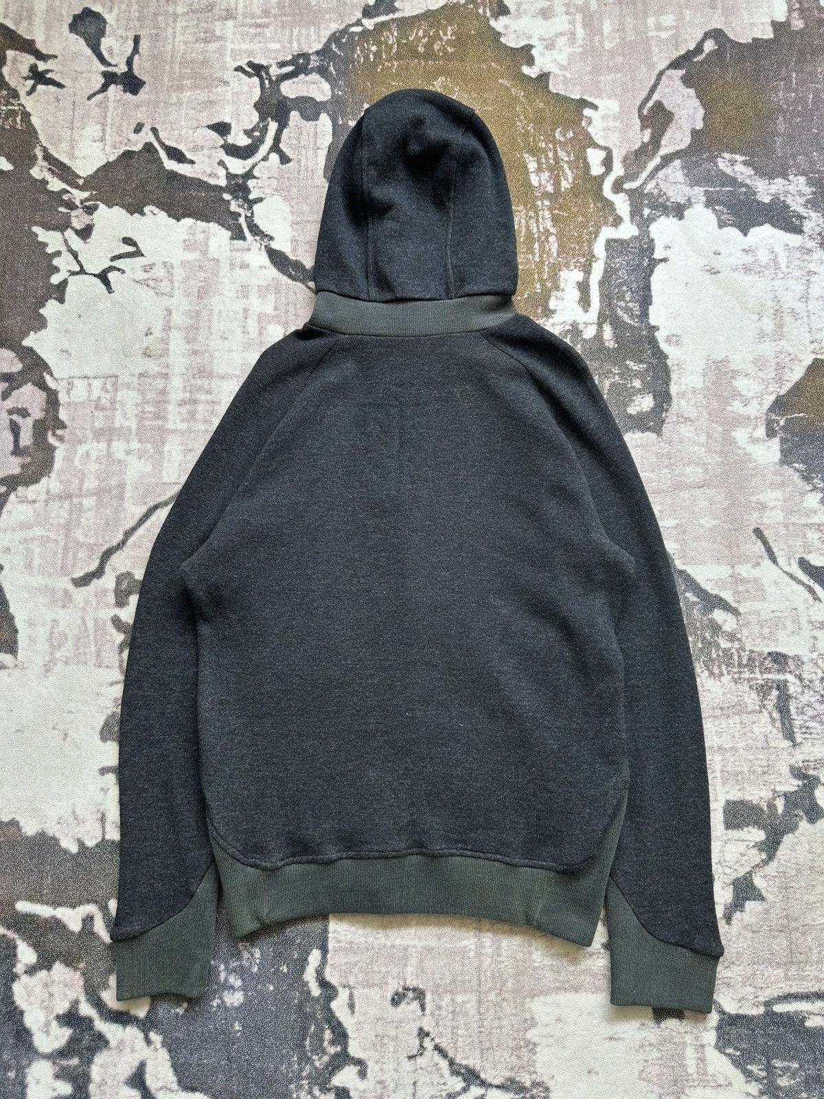 Maharishi AW99/00 Maharishi duo faced knit zipper hoodie Size US M / EU 48-50 / 2 - 3 Thumbnail