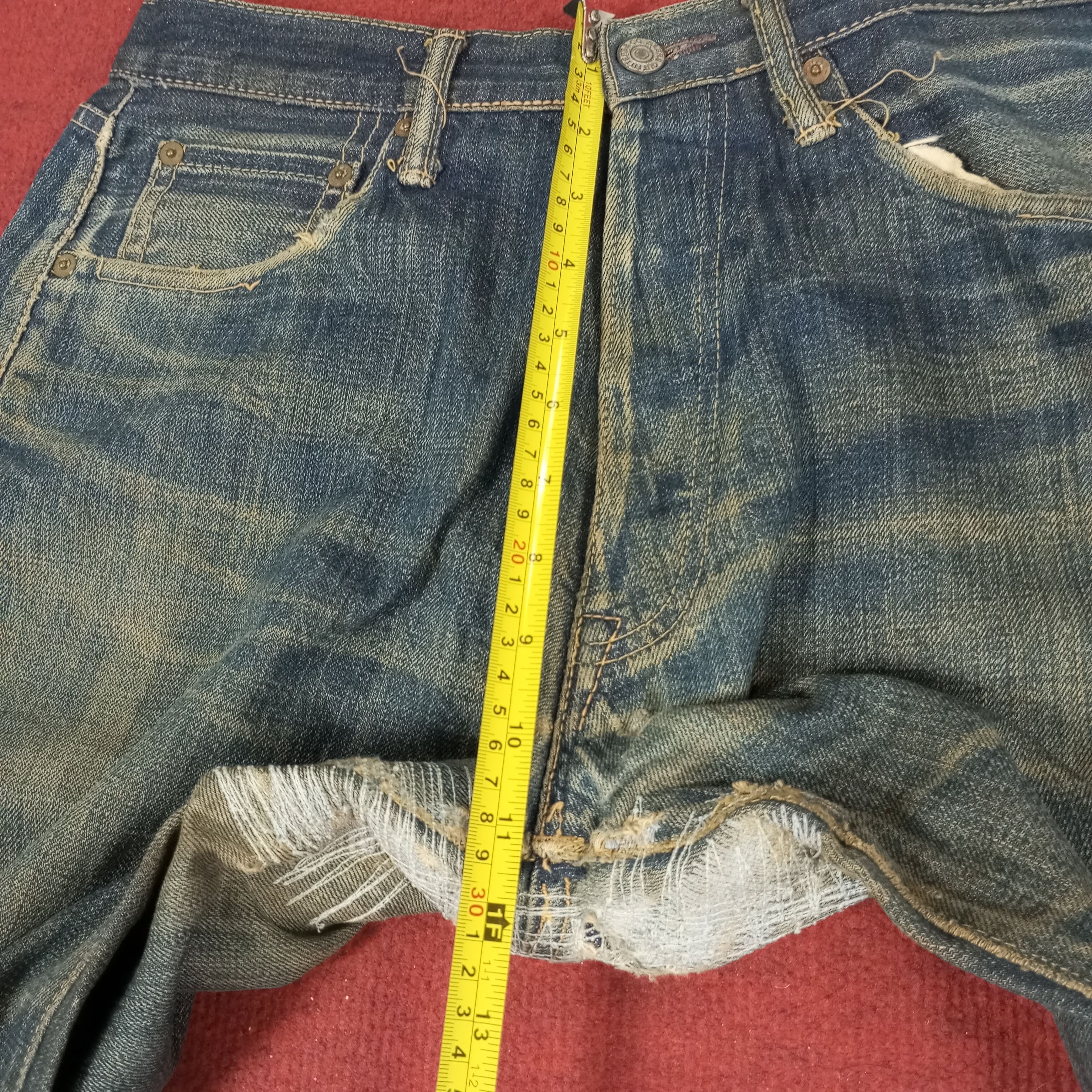 Japanese Brand × Vintage Brans Distressed Jeans Size US 28 / EU 44 - 14 Thumbnail