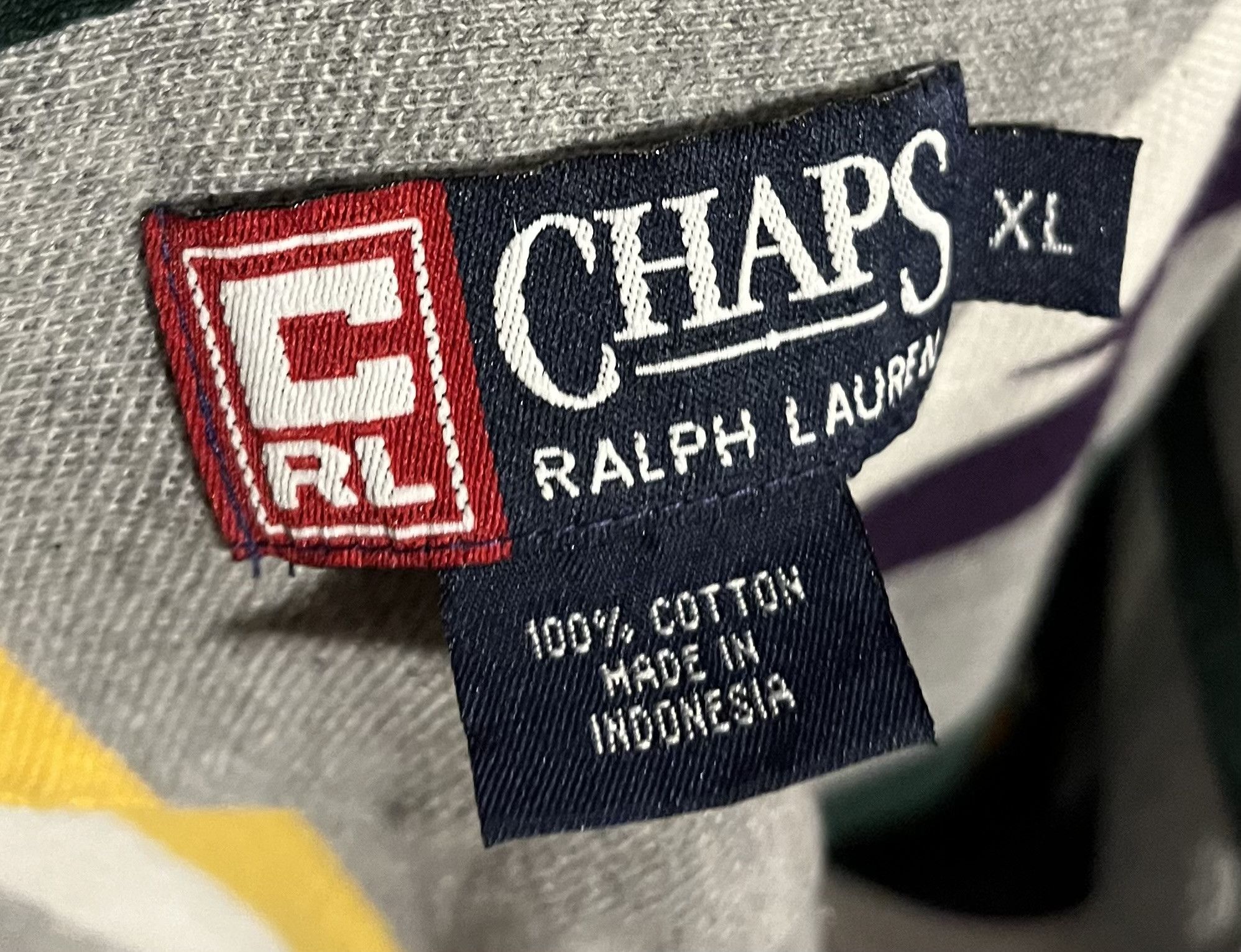 Chaps Ralph Lauren Chaps Ralph Lauren Polo Shirt Size US XL / EU 56 / 4 - 3 Thumbnail