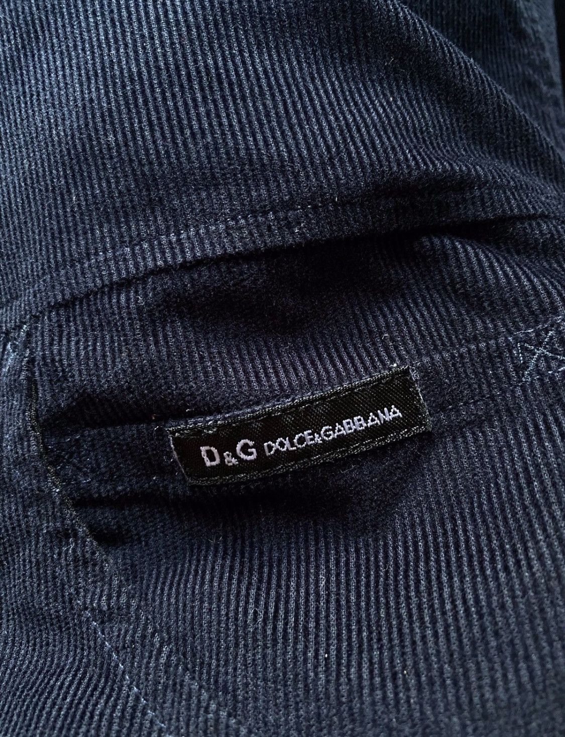 Dolce & Gabbana × Vintage Dolce Gabbana Velvet Black Shirt Made in Italy XL Size US XL / EU 56 / 4 - 3 Thumbnail