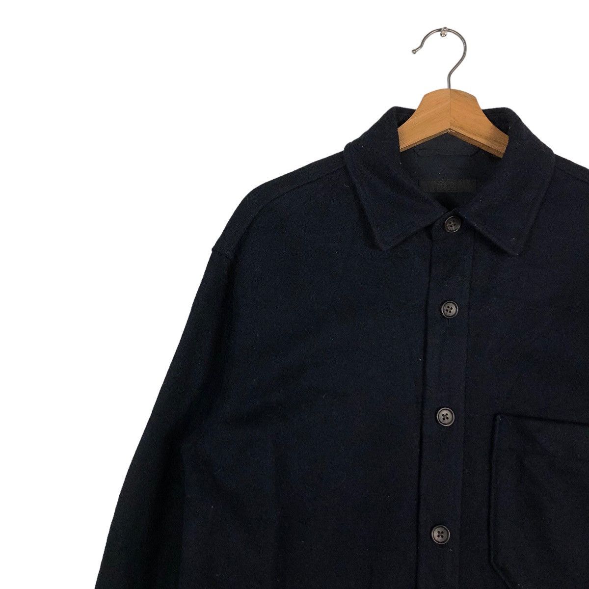 Japanese Brand 🔥Vintage Wool Chore Work Jacket Uniqlo Japan Issey Miyake Size US M / EU 48-50 / 2 - 7 Thumbnail