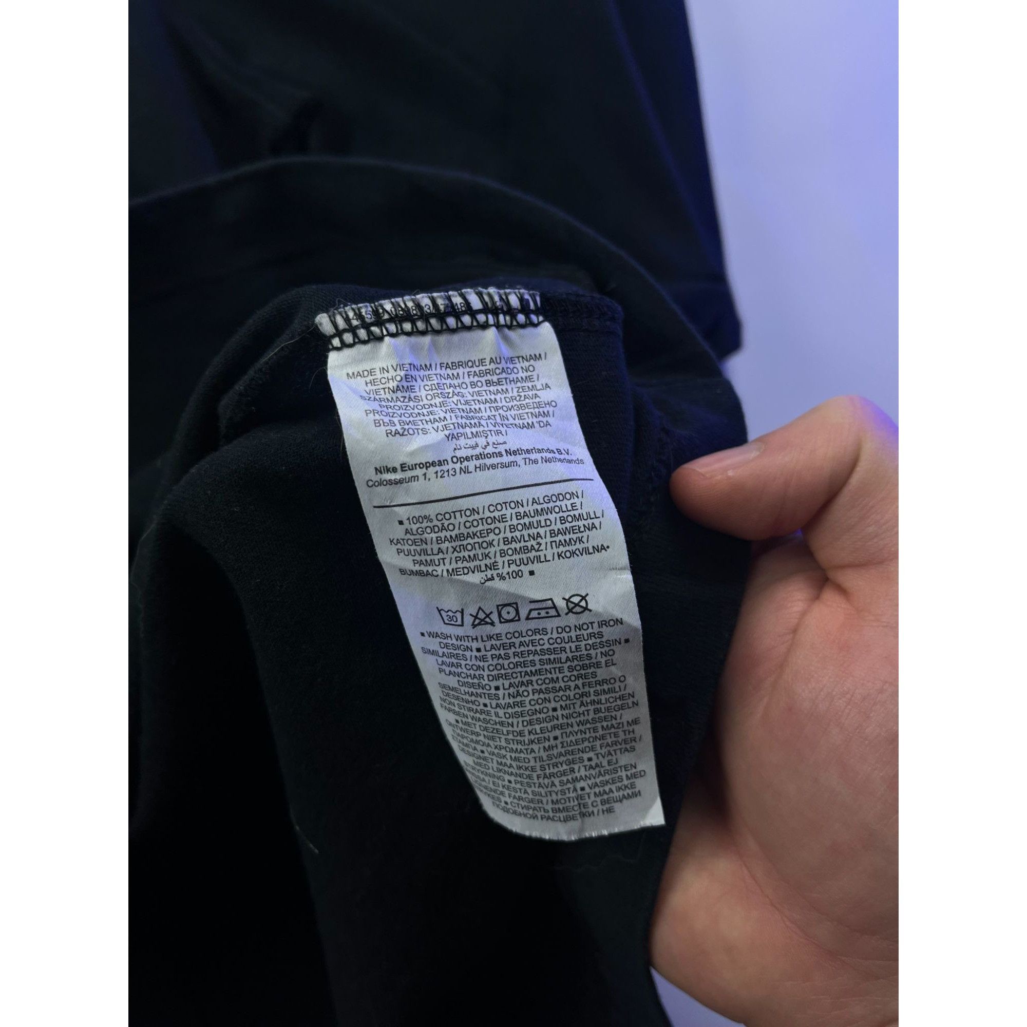Nike × Vintage Nike Freak Black Long Sleeve Size US M / EU 48-50 / 2 - 4 Thumbnail