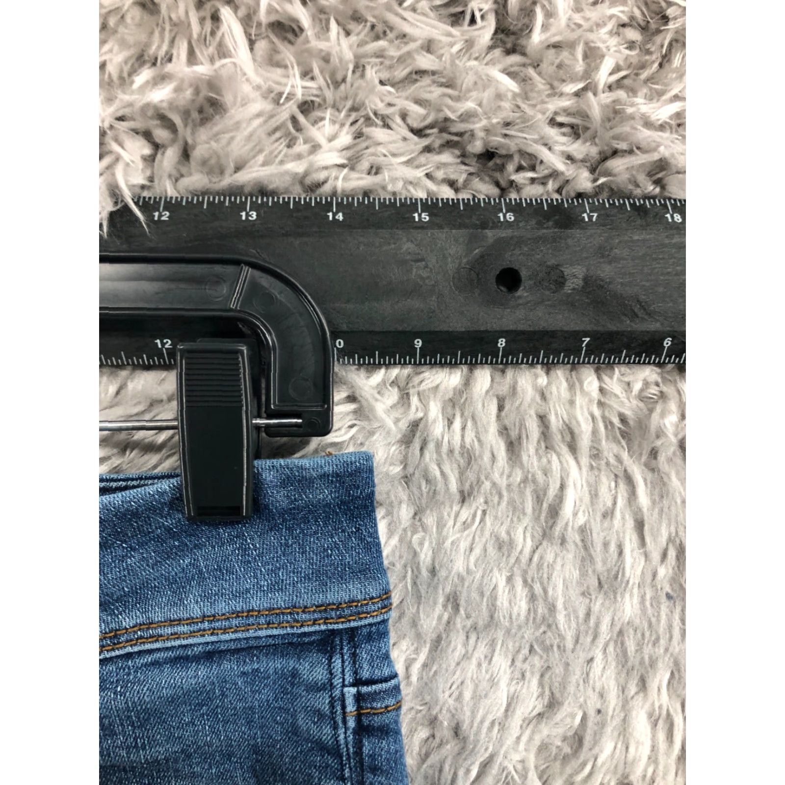 Hudson Hudson Collin Skinny Jeans Womens Medium Wash Blue Size 25 Regular Slim Fit 5-Pocket Denim Jeans Size 42" / US 20 - 2 Thumbnail