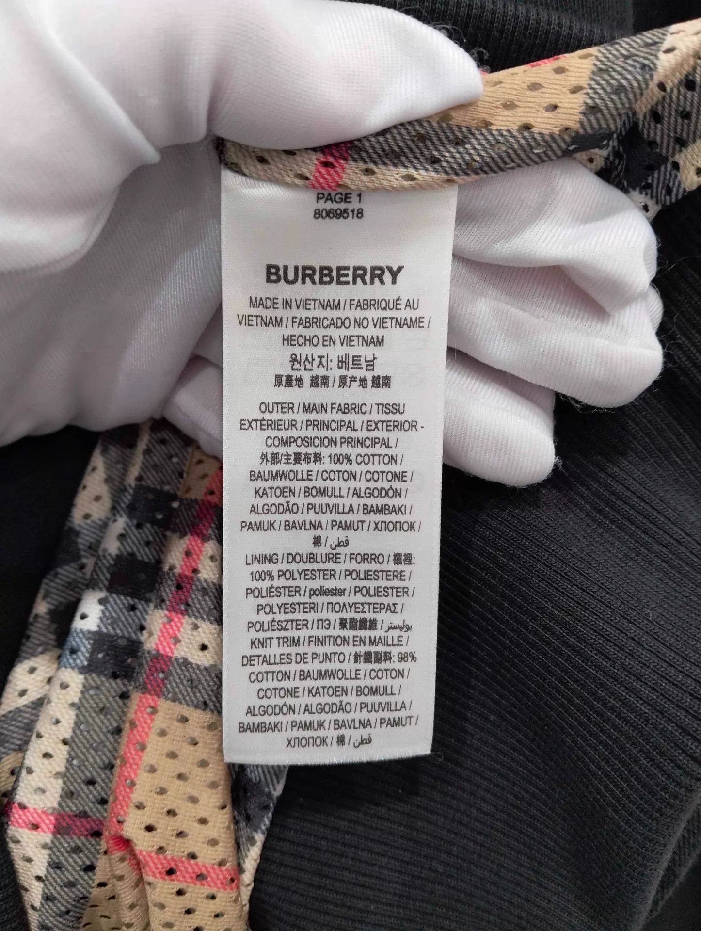 Burberry Burberry Logo Print Zip Hoodie M Size US M / EU 48-50 / 2 - 6 Thumbnail