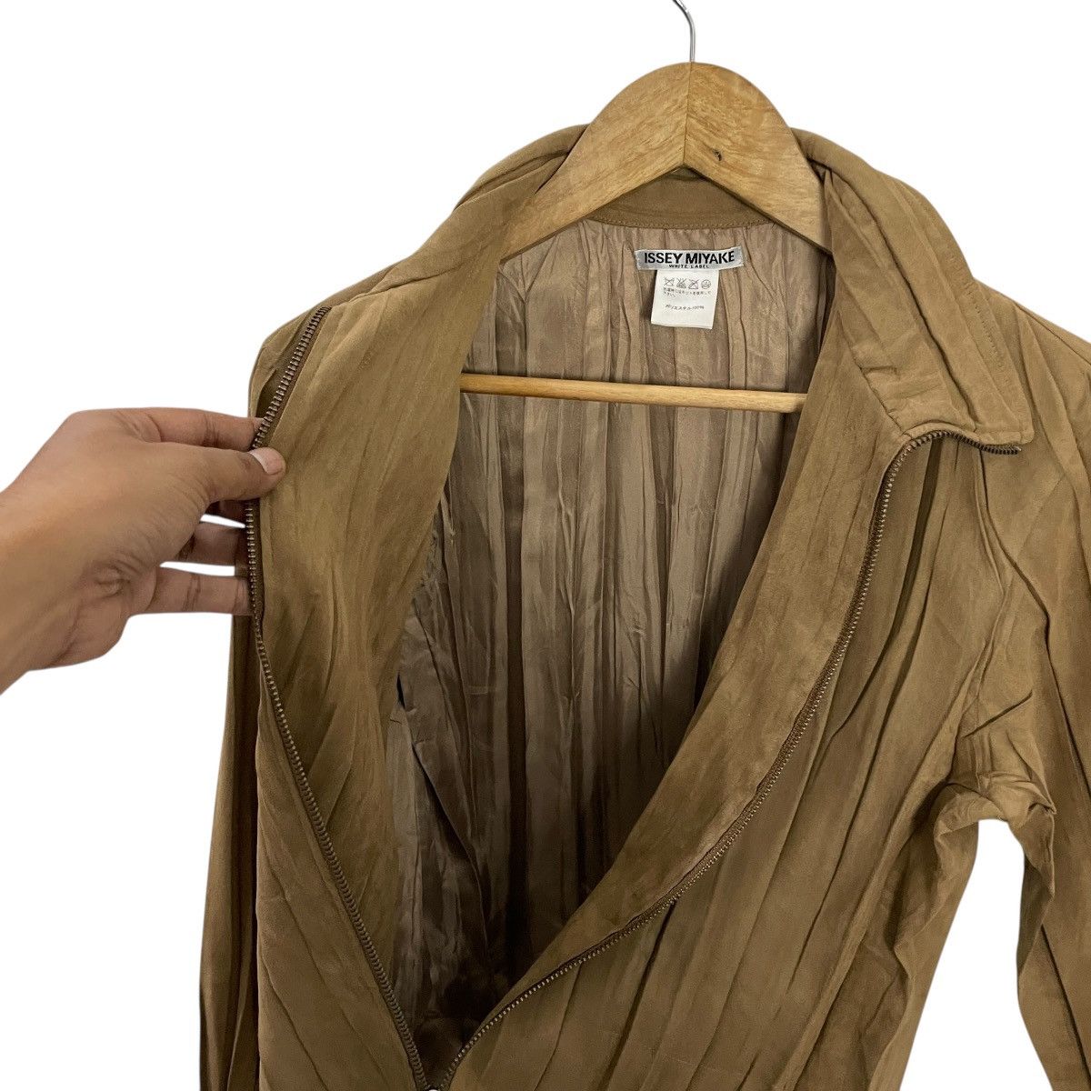 Issey Miyake Vintage Issey Miyake White Label Jacket Size L / US 10 / IT 46 - 10 Thumbnail