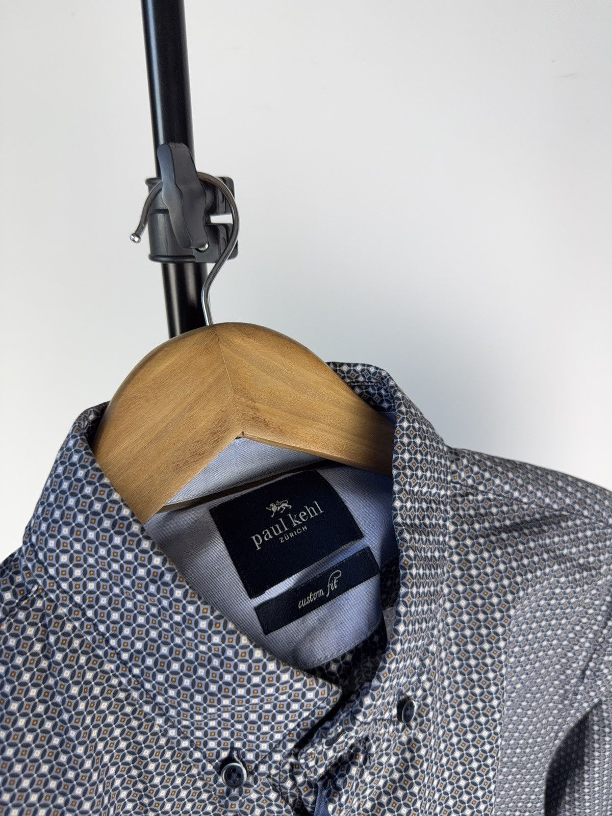 Vintage Vintage Style 00s Designer Paul Kehl Dot pattern Shirt Size US M / EU 48-50 / 2 - 6 Thumbnail