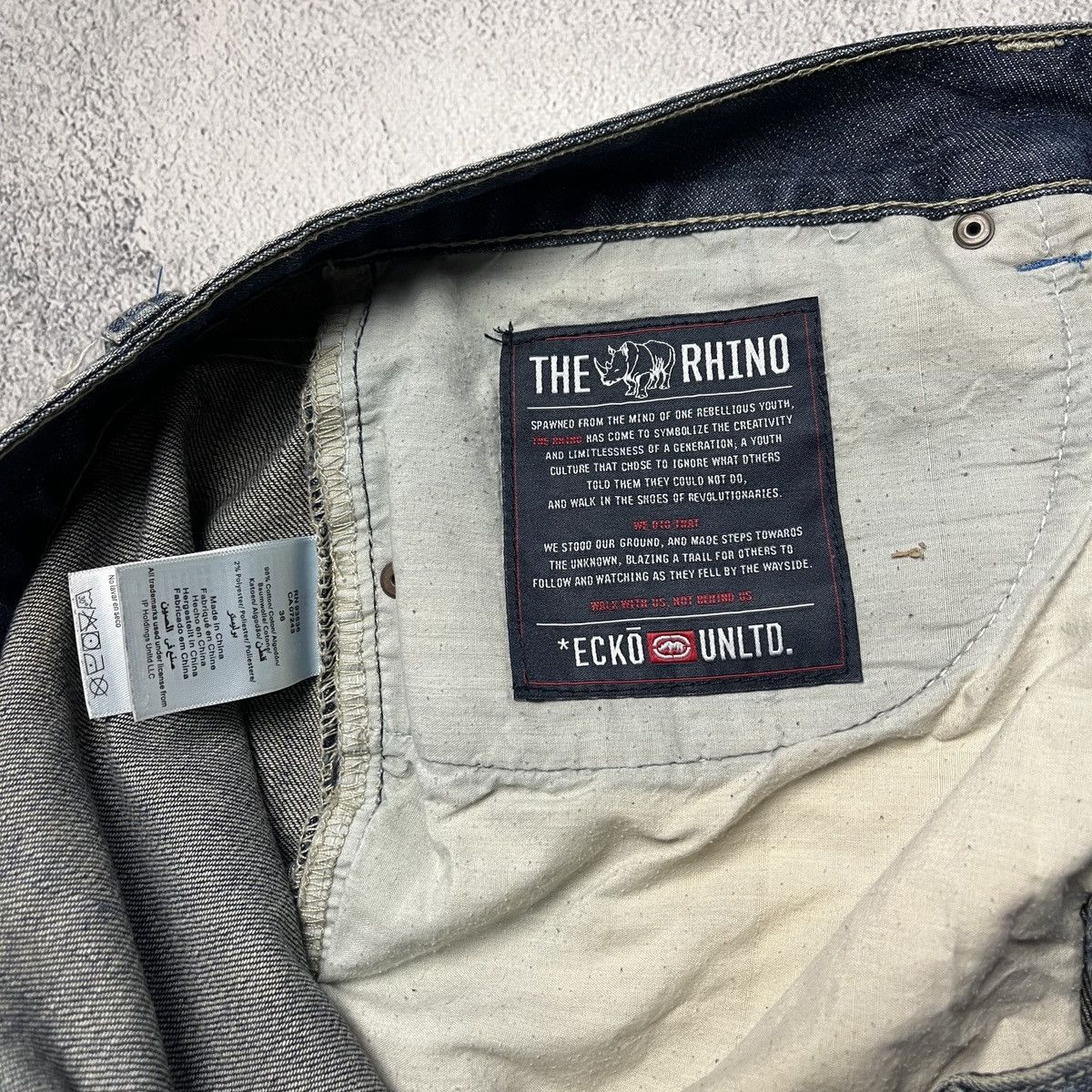 Ecko Unltd. × Vintage Crazy Y2K Baggy Ecko Unltd. denim short Size US 42 / EU 58 - 10 Thumbnail
