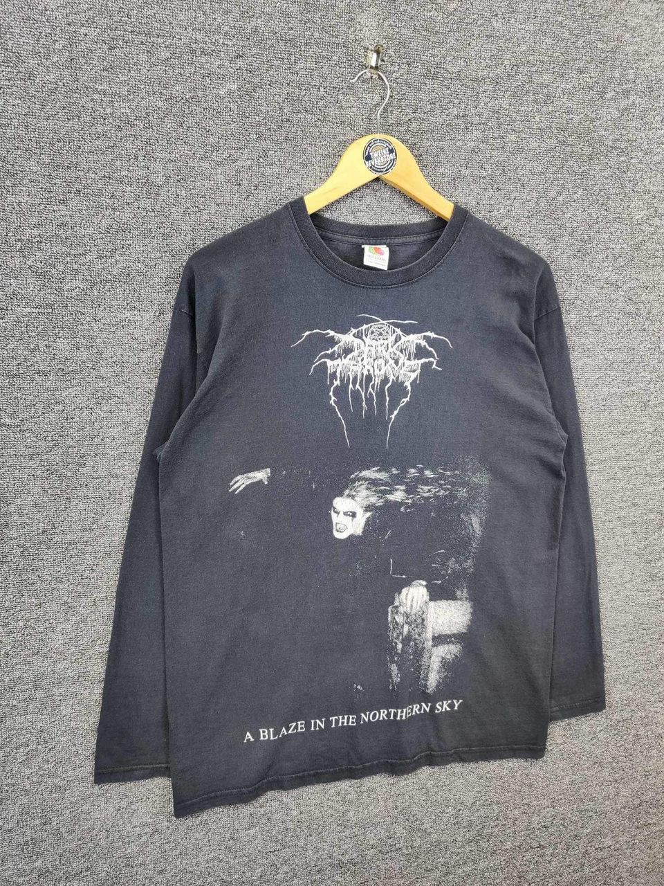 Band Tees Vintage Darkthrone Blaze In The Northen Sky Metal Tee Tshirt Size US M / EU 48-50 / 2 - 5 Thumbnail