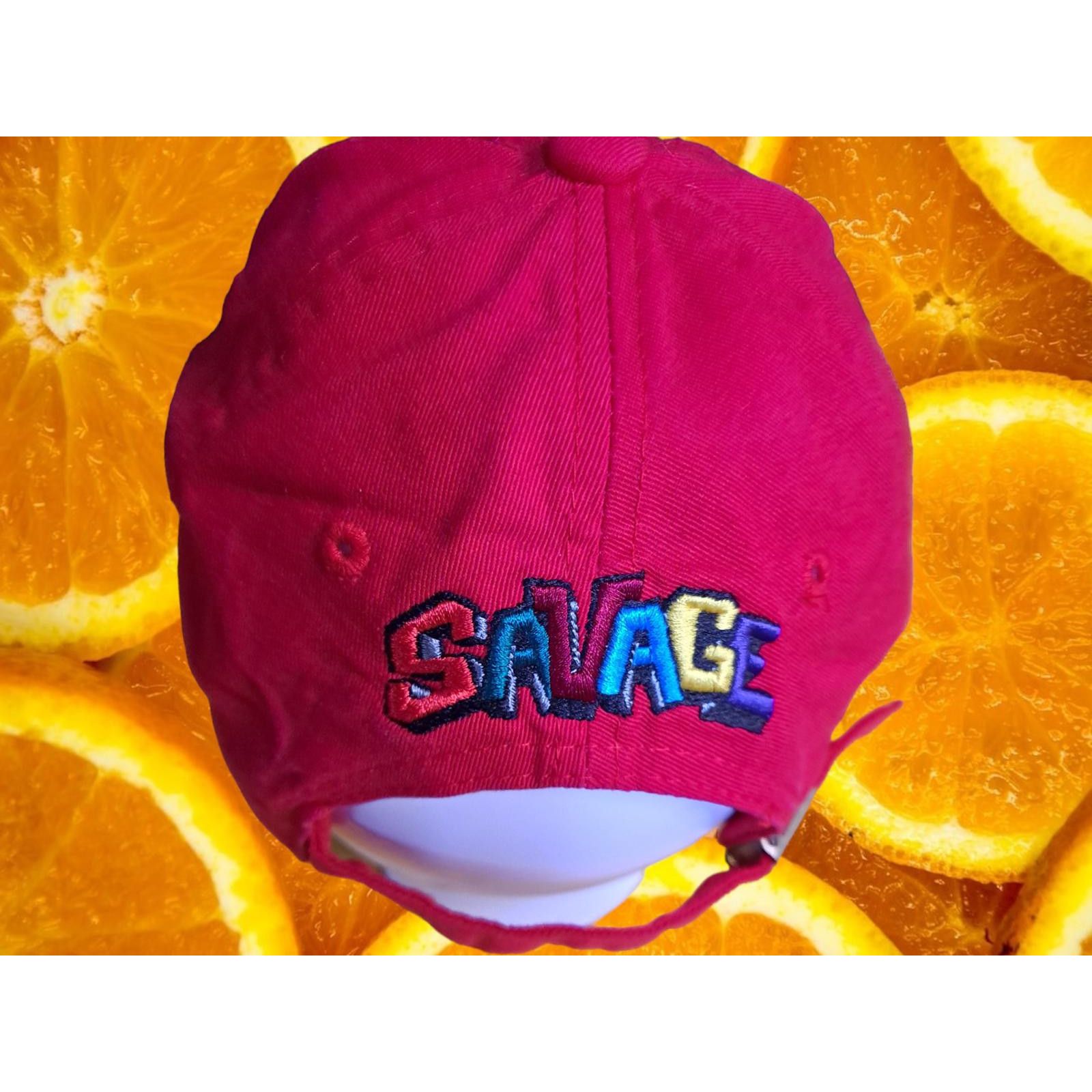 Other House of Commons Savage Red Adjustable Hat Size ONE SIZE - 3 Thumbnail