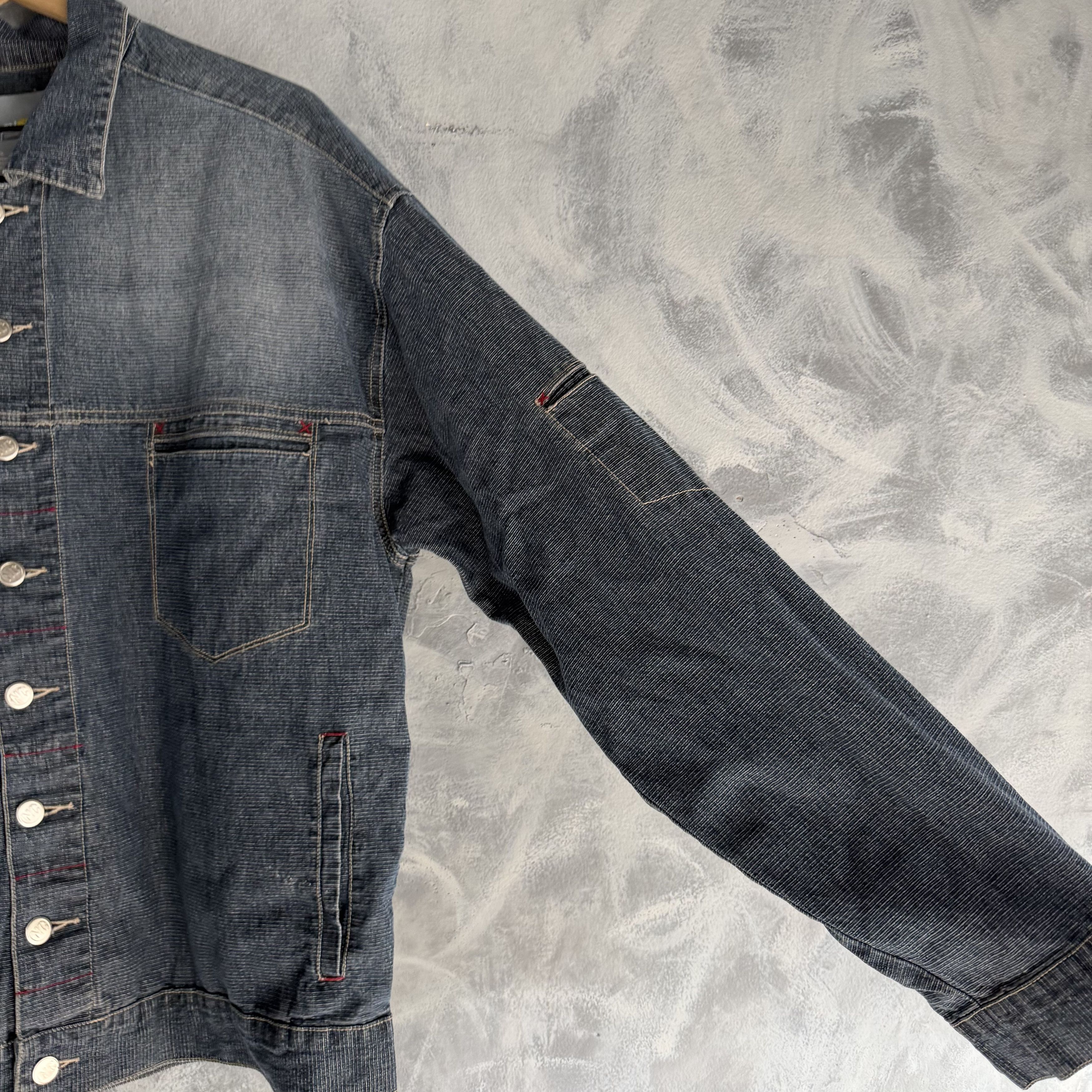 Other Vtg Y2K NC Clothing Denim Jacket Cotton Classic Style Size US XL / EU 56 / 4 - 3 Thumbnail