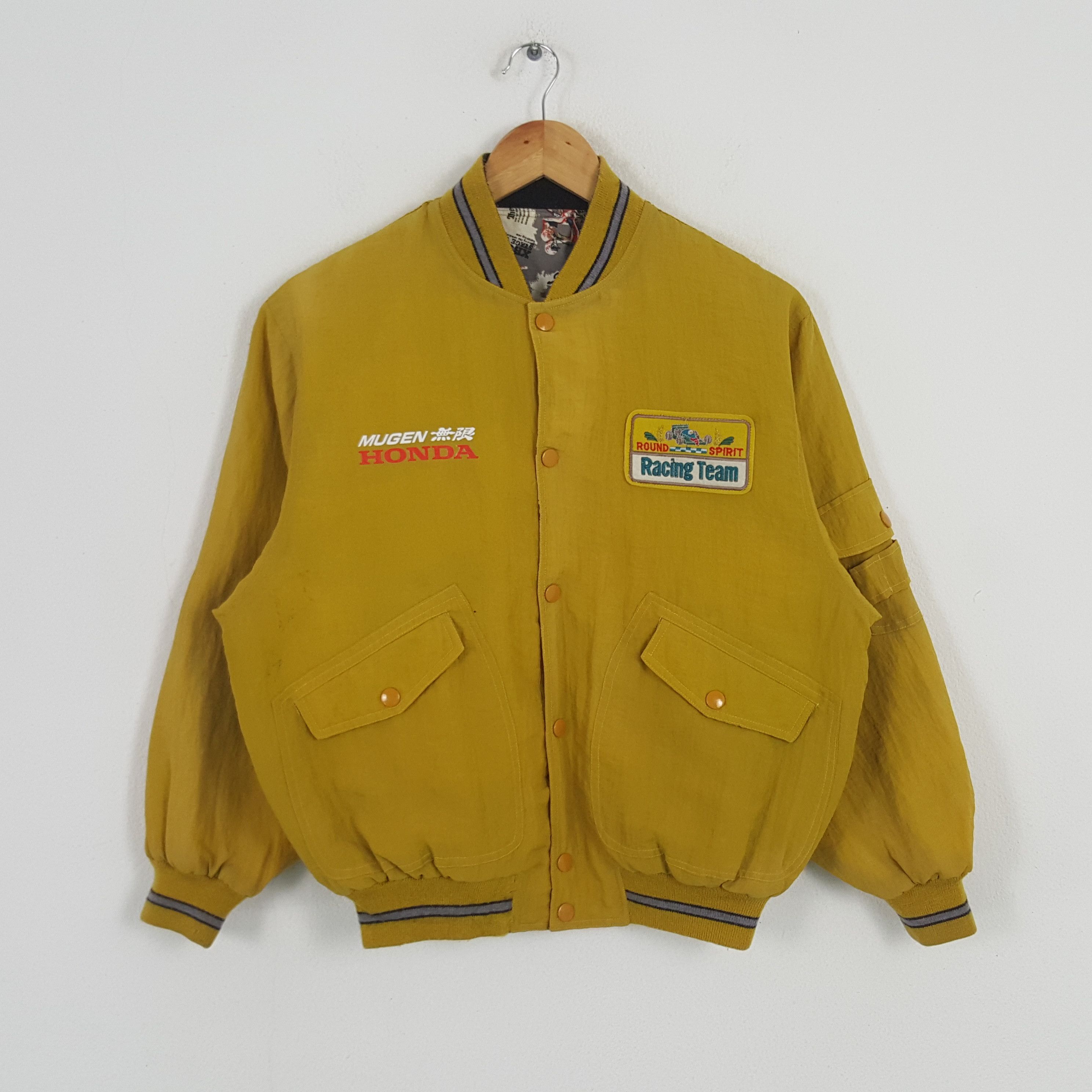 Vintage Mugen Honda Racing Custom Art Reversible Jacket