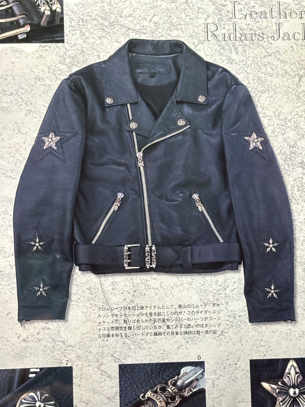 Chrome Hearts • Chrome Hearts • Vintage 5 Star Jacket Framed Poster Size ONE SIZE - 5 Thumbnail