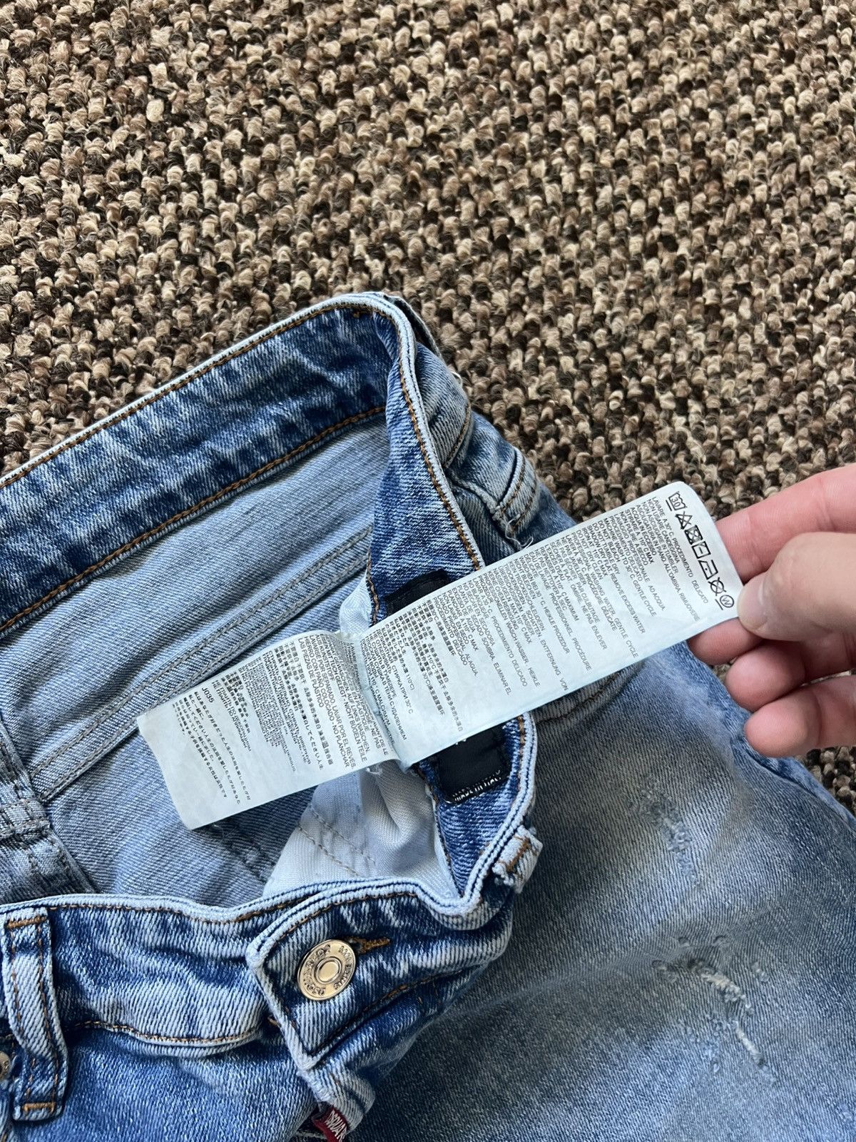 Dsquared2 Dsquared2 Jeans Vintage Denim Skinny Fit Pants Size US 32 / EU 48 - 11 Thumbnail