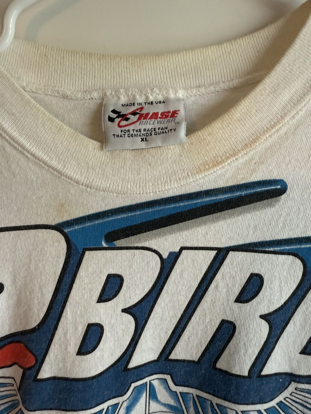 Vintage Vintage Robert Yates 2 birds Nascar Racing XL T-Shirt Size US XL / EU 56 / 4 - 4 Thumbnail