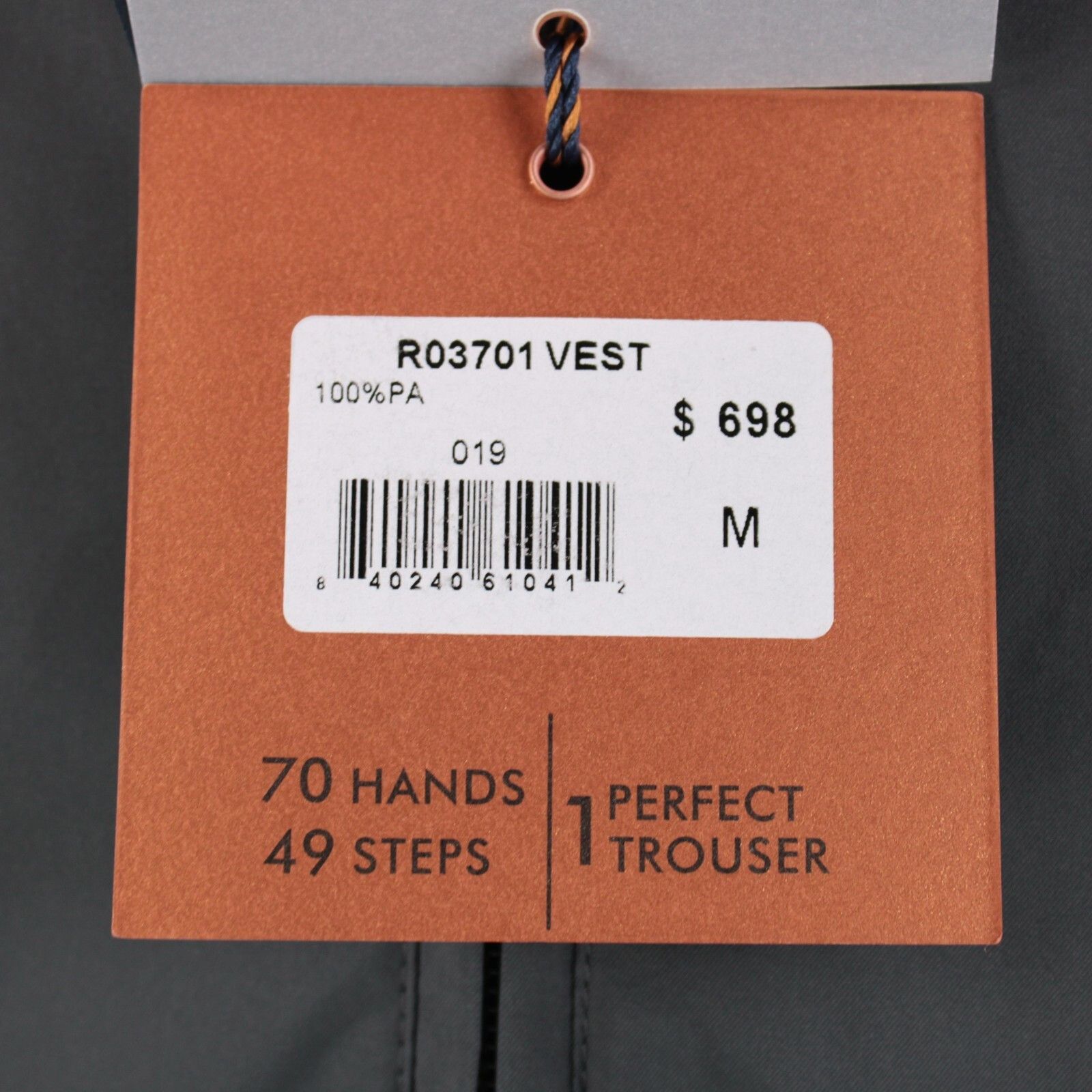 Zanella Zanella Vest Size M US In Gray Polyamide Size US M / EU 48-50 / 2 - 4 Thumbnail
