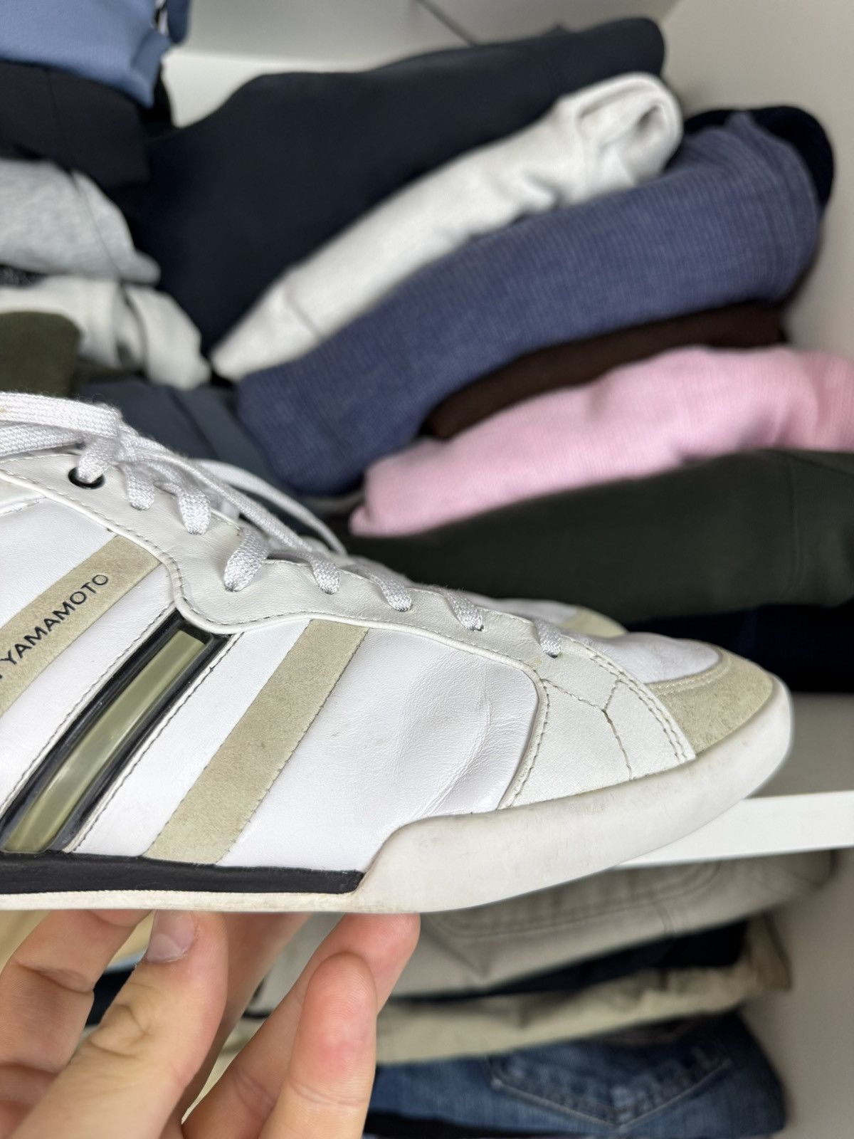 Y-3 Adidas x Y-3 Yohji Yamamoto Sala Sneakers Size UK 10 D Size US 10.5 / EU 43-44 - 8 Thumbnail