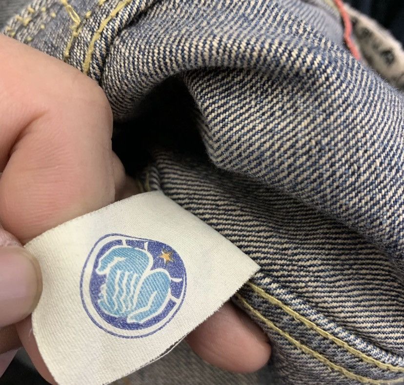 Kapital Kapital Denim Type 3 Trucker Jacket Small 36 Indigo Selvedge Size US S / EU 44-46 / 1 - 8 Thumbnail