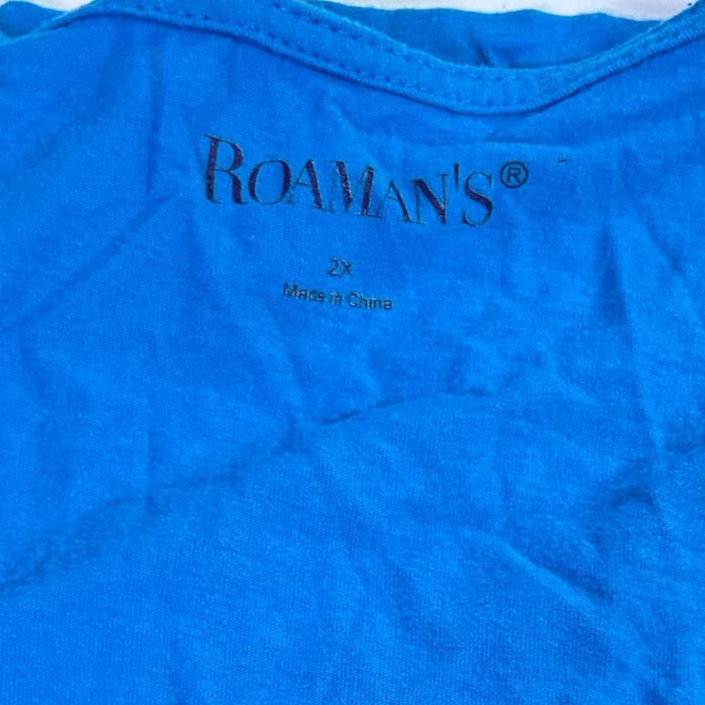 Designer Roaman’s l Bundle of 4 Tops Size 2X Size XXL / US 16-18 / IT 52-54 - 8 Thumbnail