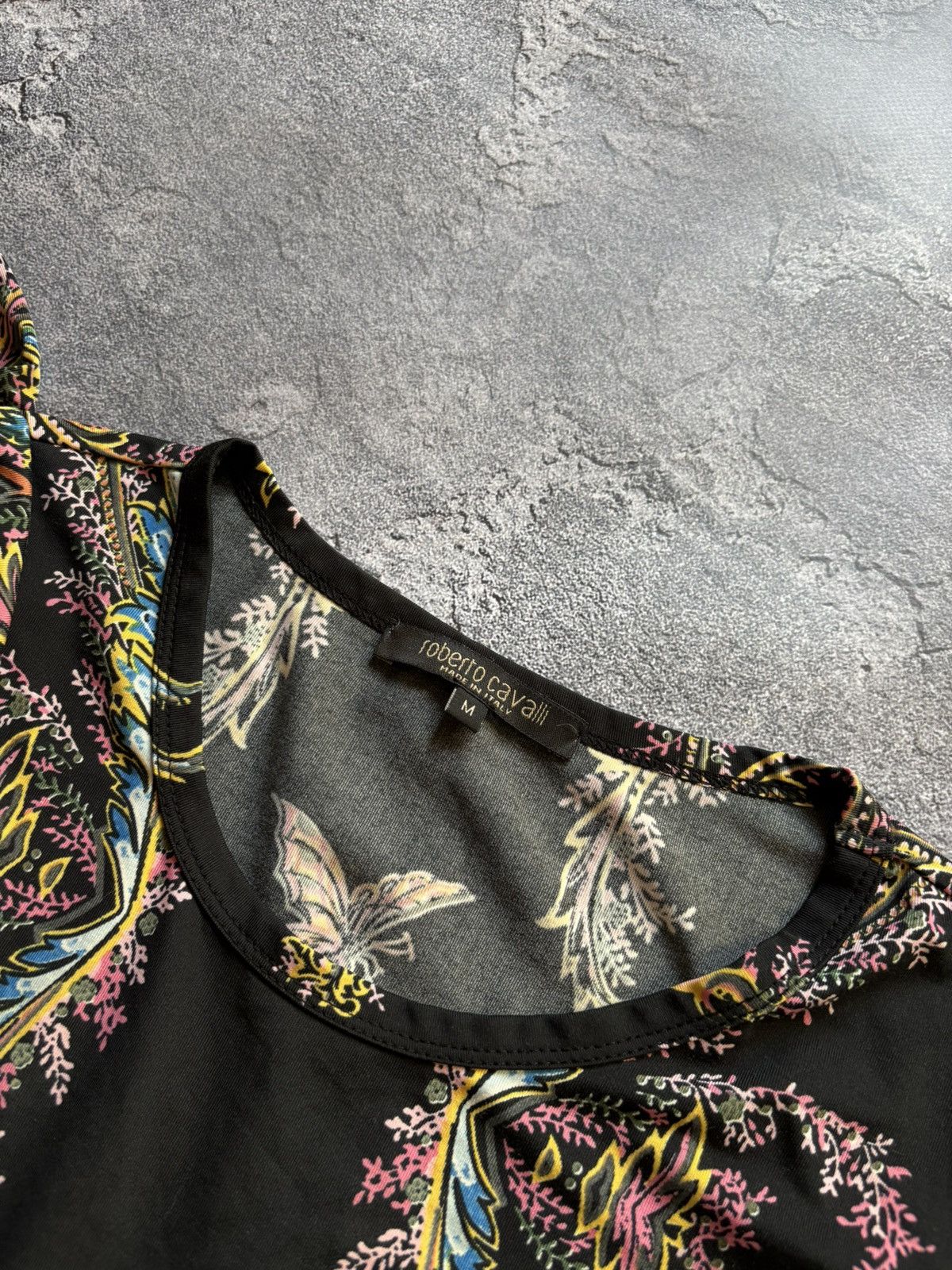 Roberto Cavalli Vintage Roberto Cavalli Luxury Paisley Printed Long Sleeve Size M / US 6-8 / IT 42-44 - 6 Thumbnail