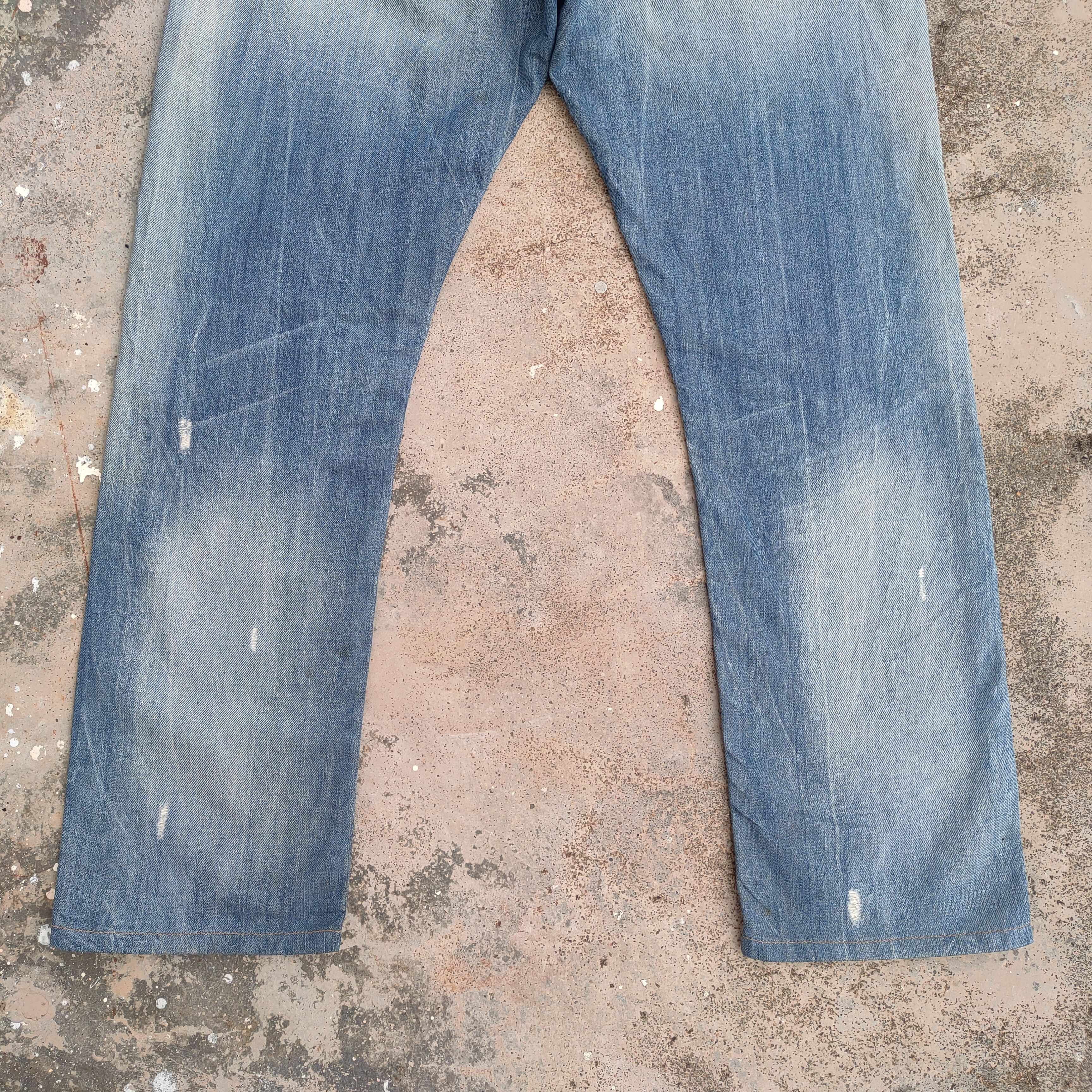 G-Star VINTAGE G RAW RIPPED FADED DENIM JEAN PANTS Size US 33 - 13 Thumbnail