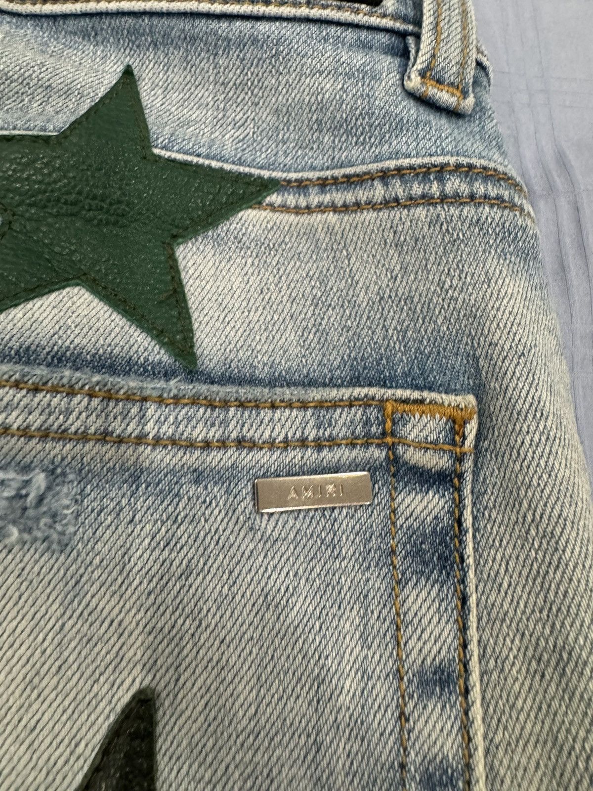 Amiri AMIRI Chemist Leather Stars Jean Size US 32 / EU 48 - 6 Thumbnail
