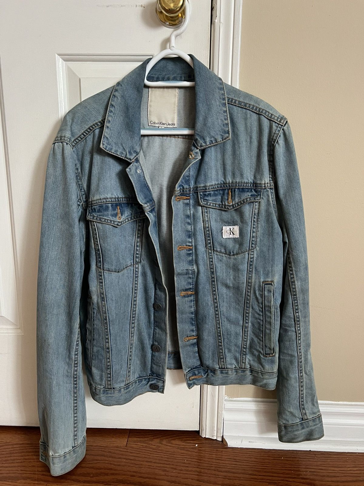 Calvin Klein Calvin Klein Denim Jacket Size US L / EU 52-54 / 3 - 2 Thumbnail