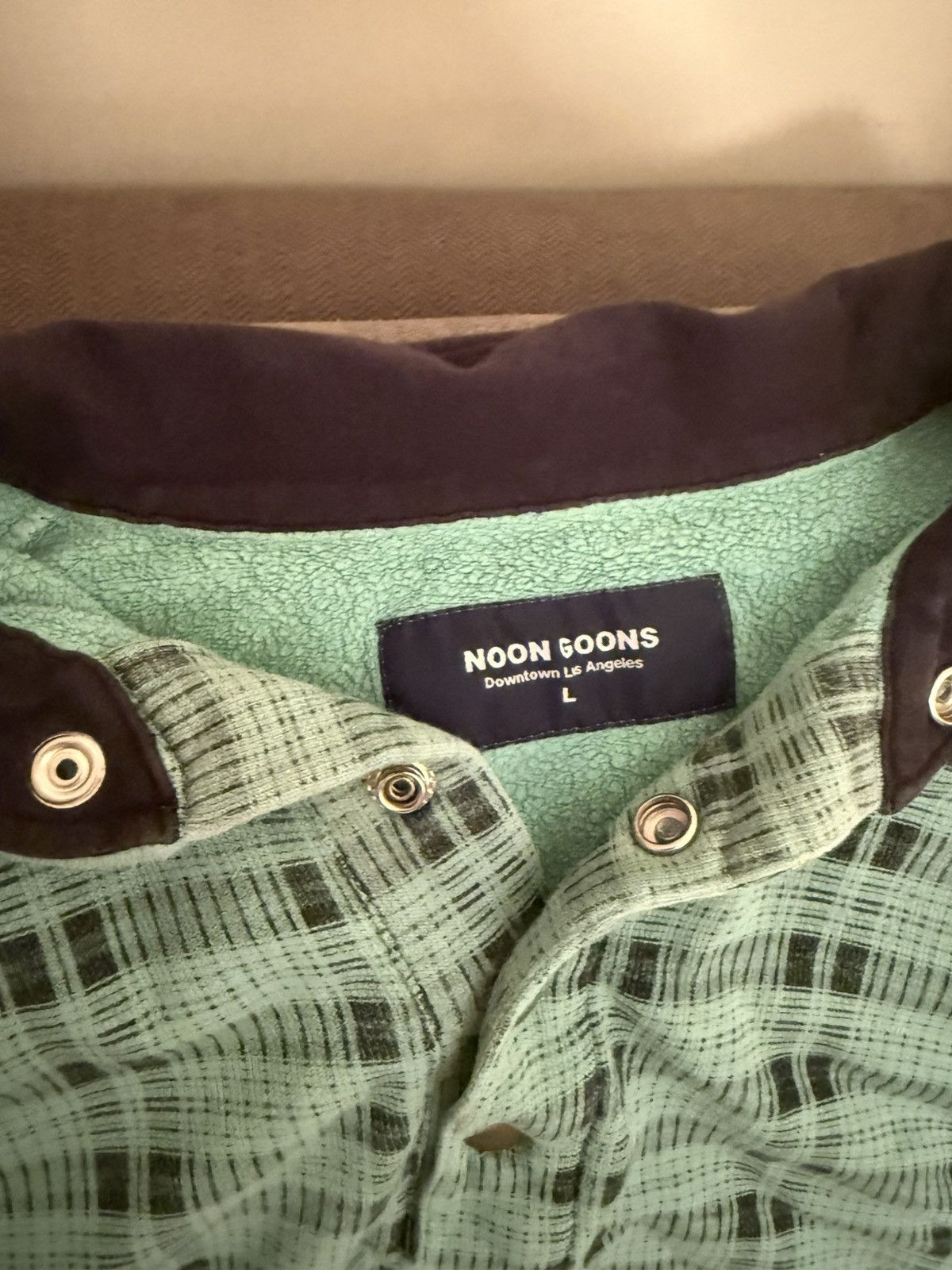 Noon Goons Noon Goons Plaid Pullover Size US L / EU 52-54 / 3 - 2 Thumbnail
