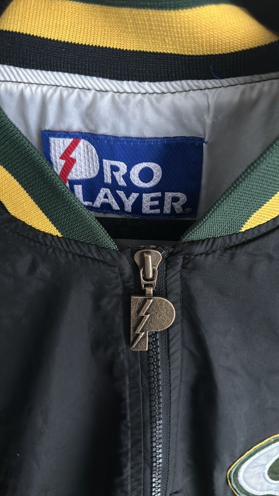 Pro Player × Vintage Vintage pro players Green Bay Packers light weight jacket Size US XL / EU 56 / 4 - 4 Thumbnail