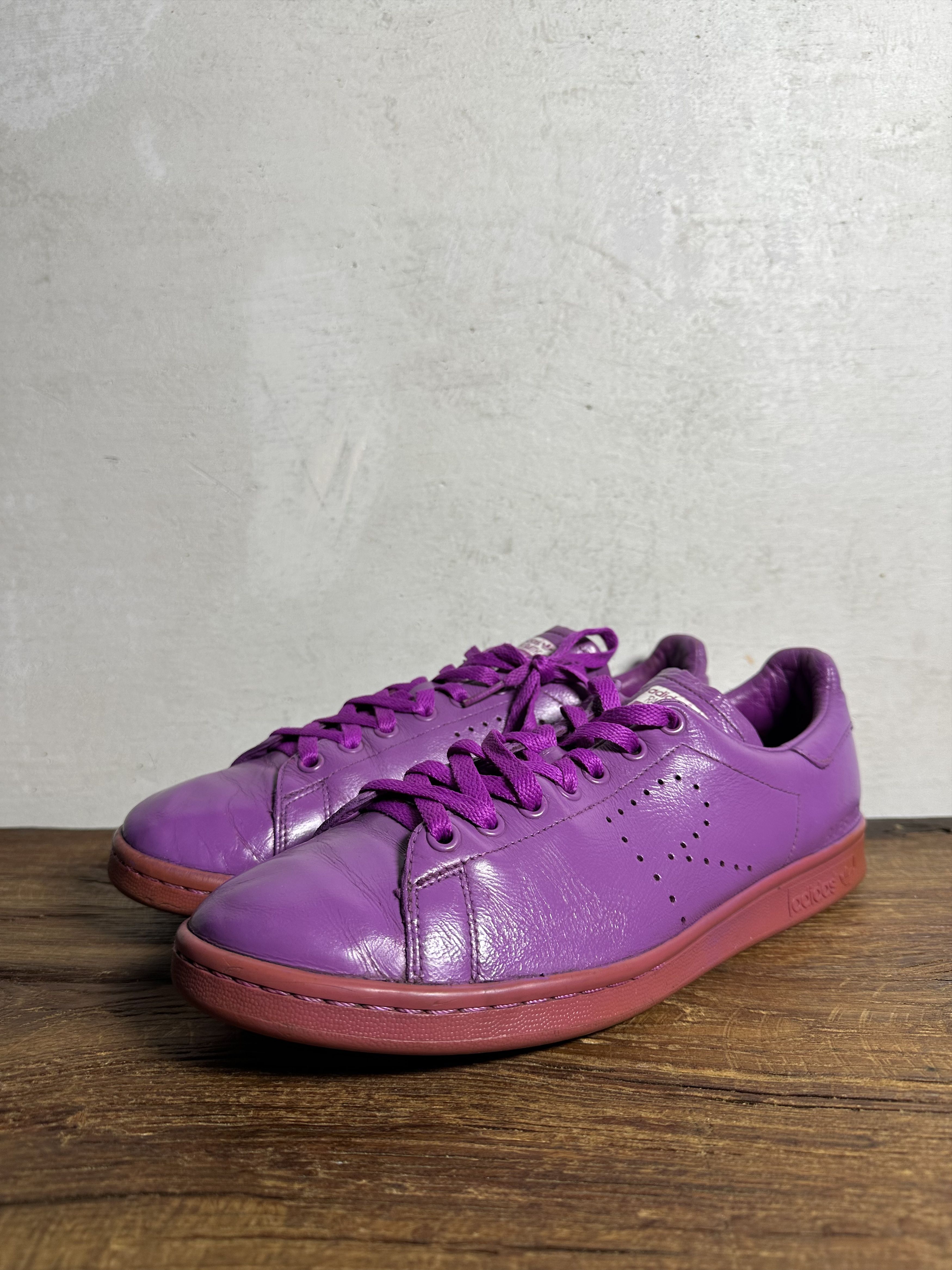 Adidas Raf Simons Stan Smith Flash Pink Size US 10.5 / EU 43-44 - 2 Thumbnail