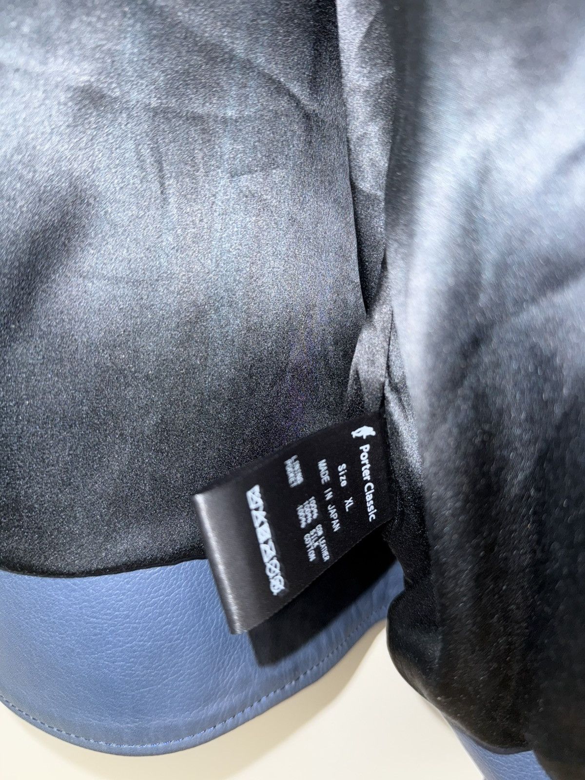 Porter Classic Calf leather biker jacket Size US XL / EU 56 / 4 - 6 Thumbnail