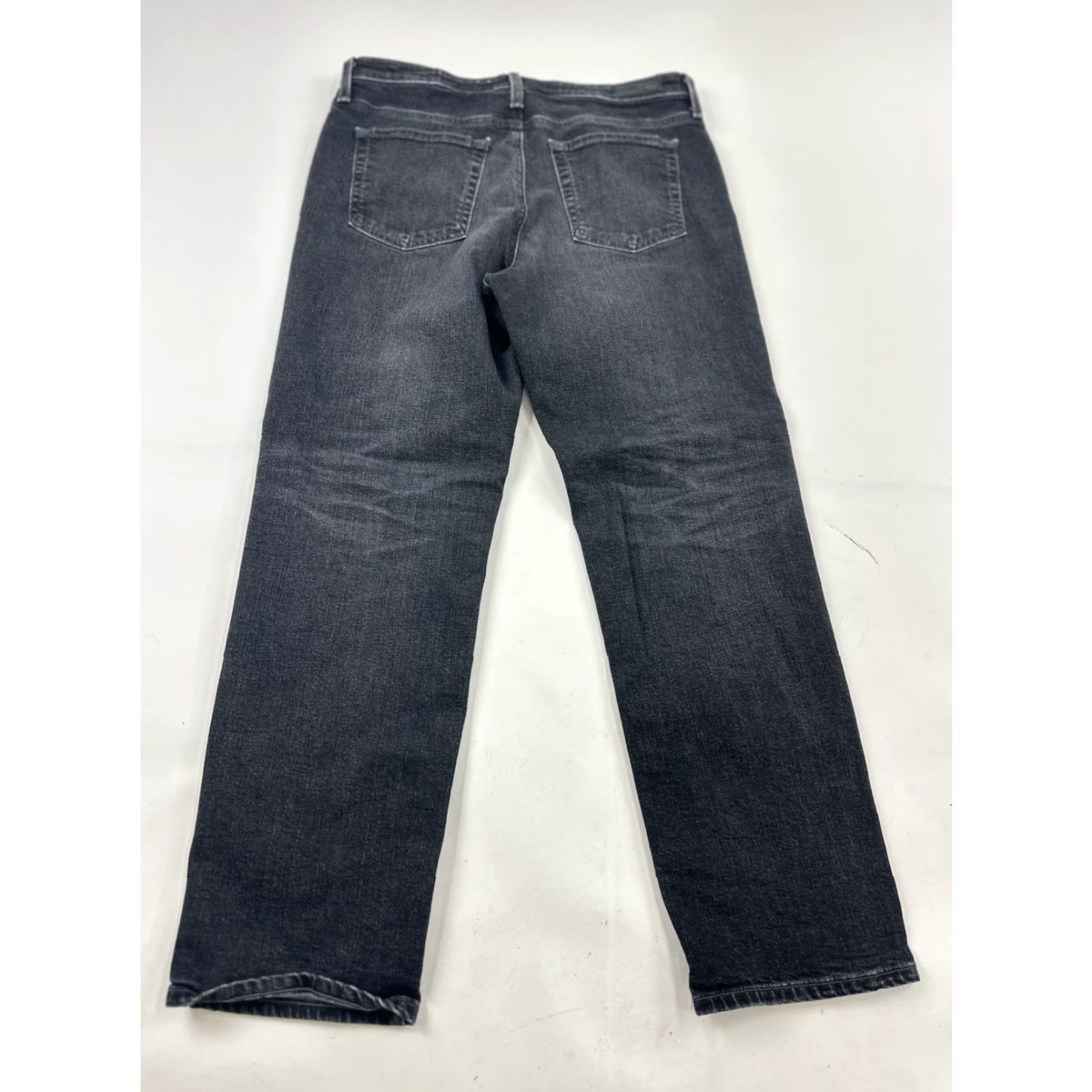 Vintage VINTAGE AG Adriano Goldschmied Jeans Womens 32R Black The Isabelle Button Up Size 24" / US 00 / IT 34 - 2 Thumbnail