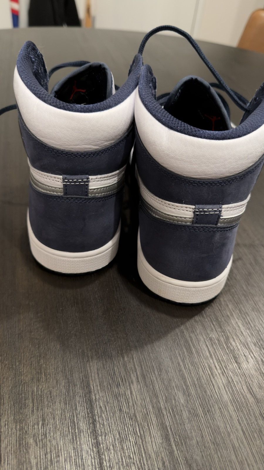 Nike AIR JORDAN 1 RETRO HIGH CO.JP MIDNIGHT NAVY 2020 size 10 Size US 10 / EU 43 - 3 Thumbnail