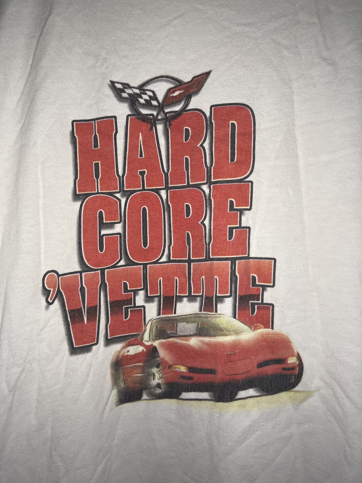 NASCAR Corvette Vintage XL T-shirt Size US XL / EU 56 / 4 - 3 Thumbnail