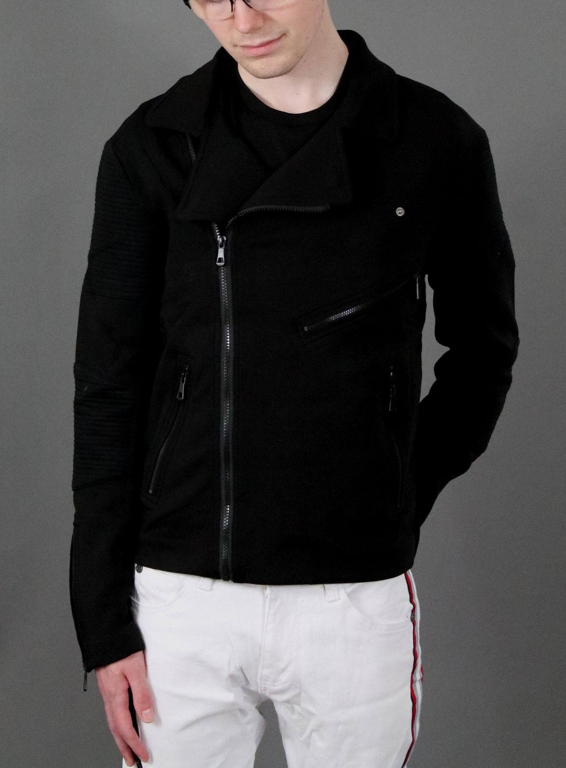 Other Moto Jacket by Voice of Insiders Size US S / EU 44-46 / 1 - 1 Thumbnail