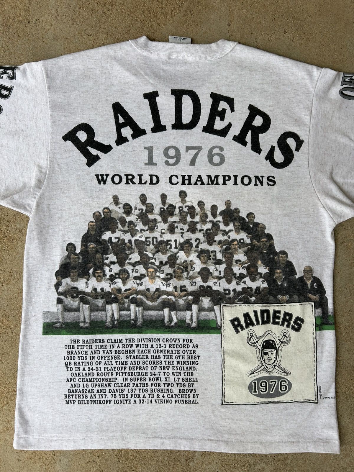 Other Vintage RAIDERS tee Size US L / EU 52-54 / 3 - 4 Thumbnail
