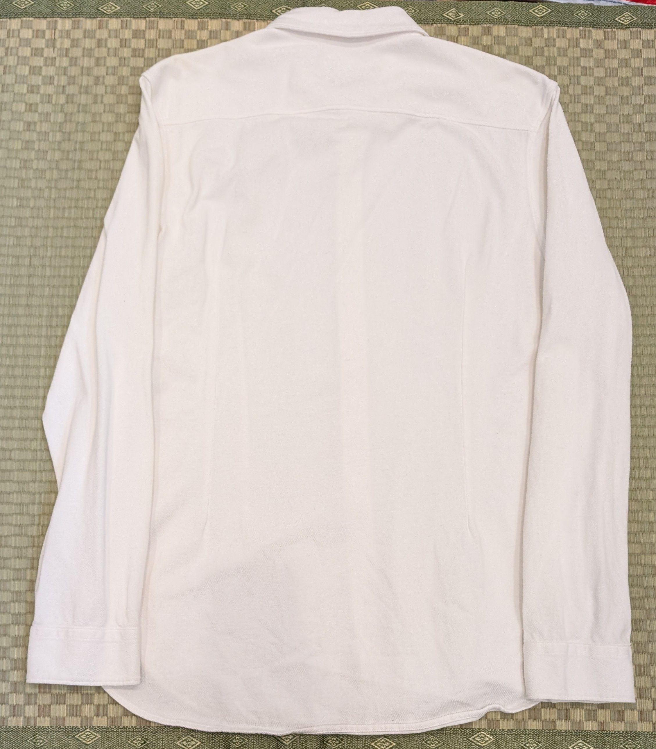 Orlebar Brown Orlebar Brown Giles Pique Classic Shirt Made in Portugal Size US XL / EU 56 / 4 - 2 Thumbnail