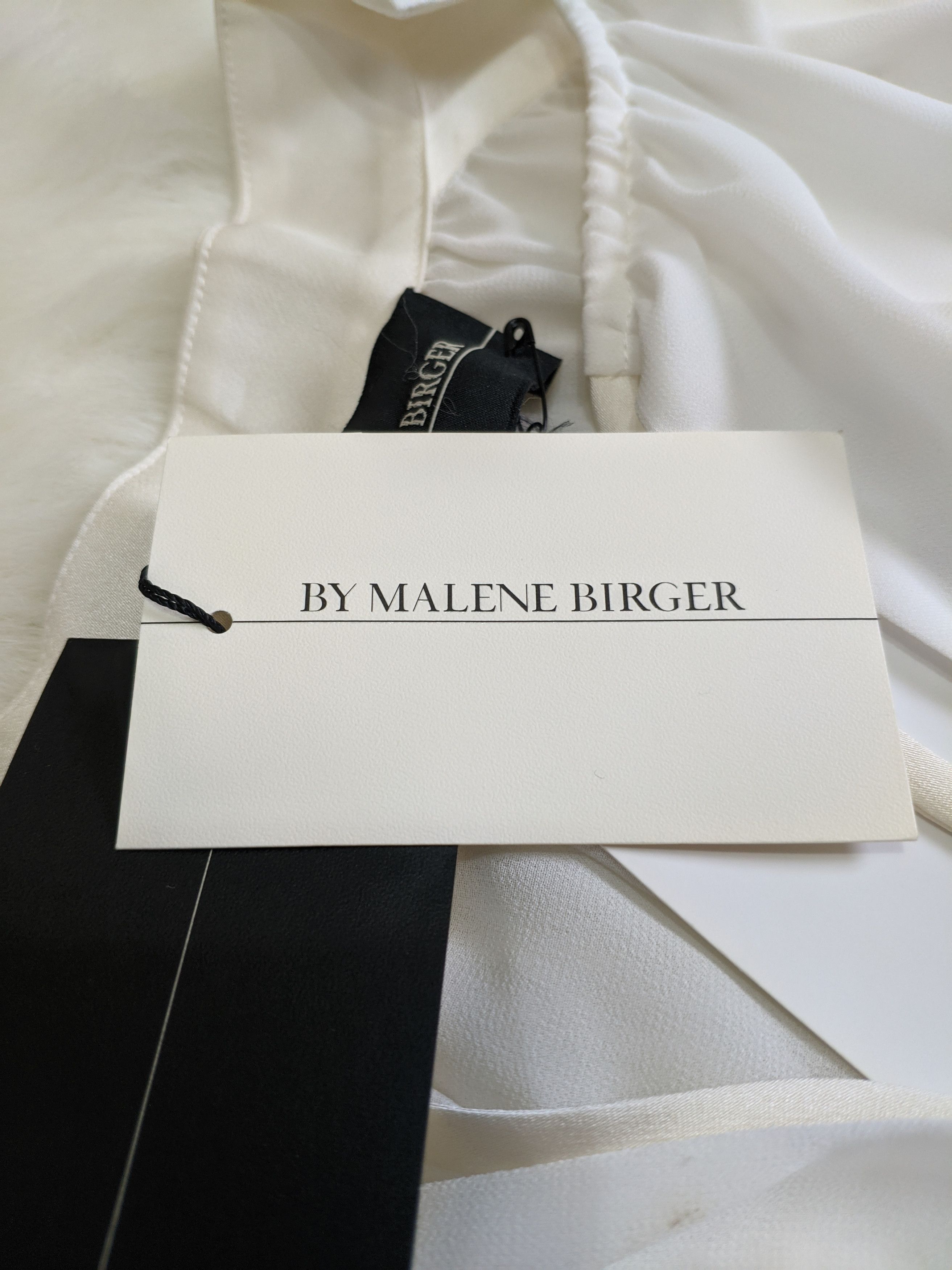By Malene Birger BY MALENE BIRGER Bolivian Ruched Chiffon Blouse Top Tunic Size M / US 6-8 / IT 42-44 - 22 Thumbnail