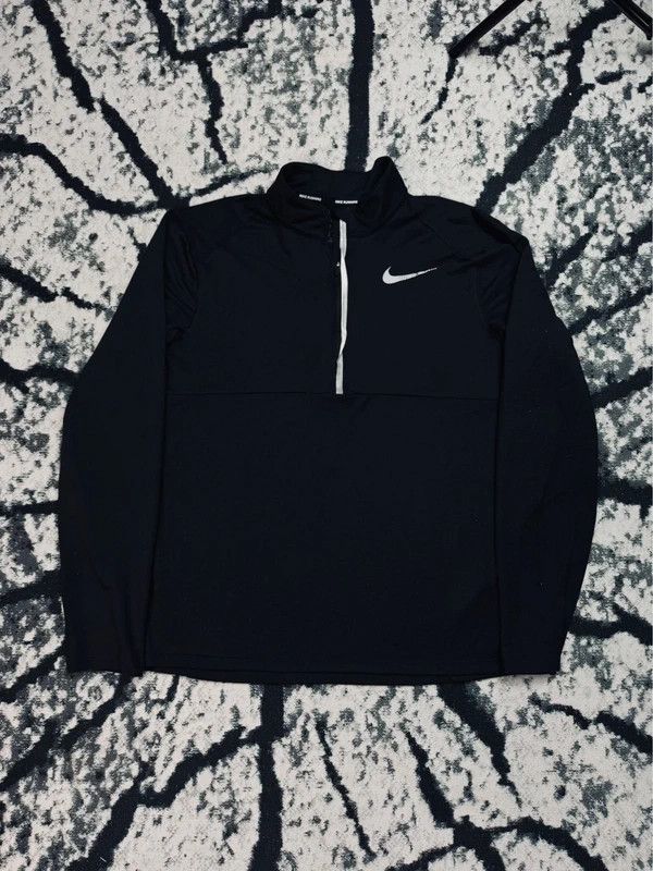 Nike Nike halfzip sweatshirt black sports running M Size US M / EU 48-50 / 2 - 1 Thumbnail