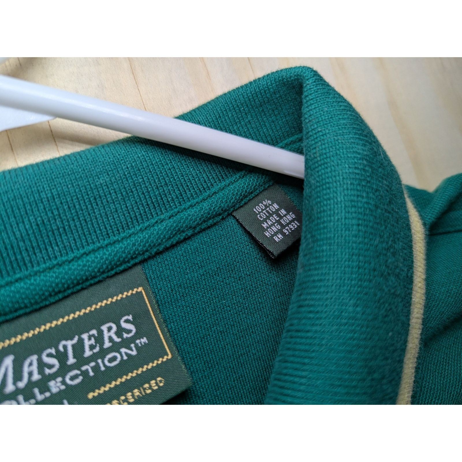 The Masters Masters Collection Men's Large Golf Club Polo Cotton Knit Size US L / EU 52-54 / 3 - 8 Thumbnail